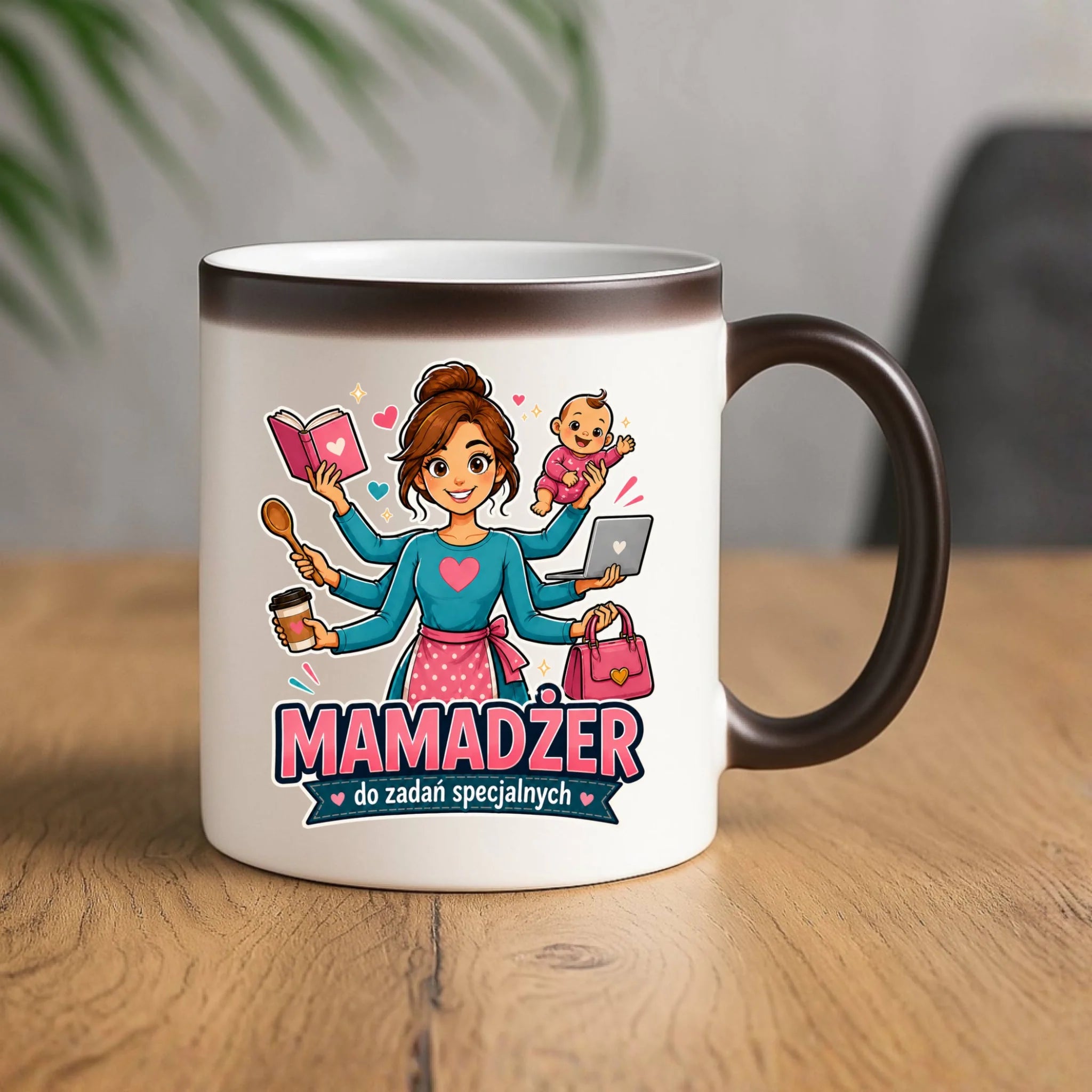 Kubek magiczny dla mamy - Mamadżer do zadań specjalnych DM28 - StoryCups.pl