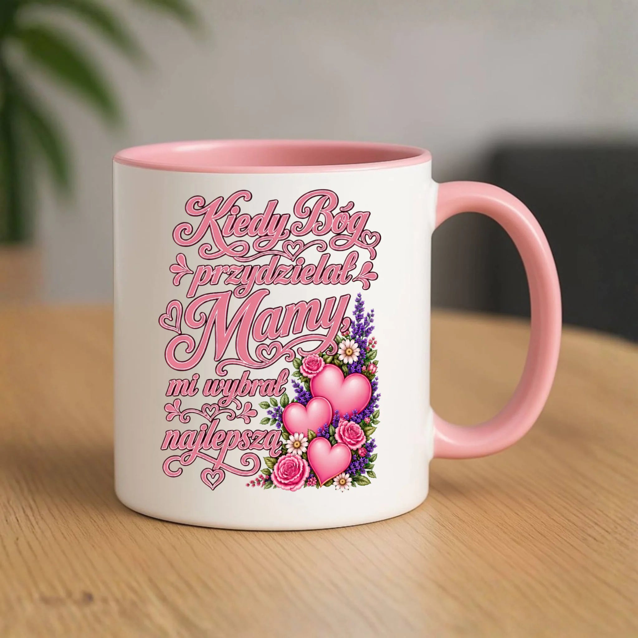Kubek dla mamy - Kiedy Bóg przydzielał mamy mi wybrał najlepszą DM29 - StoryCups.pl