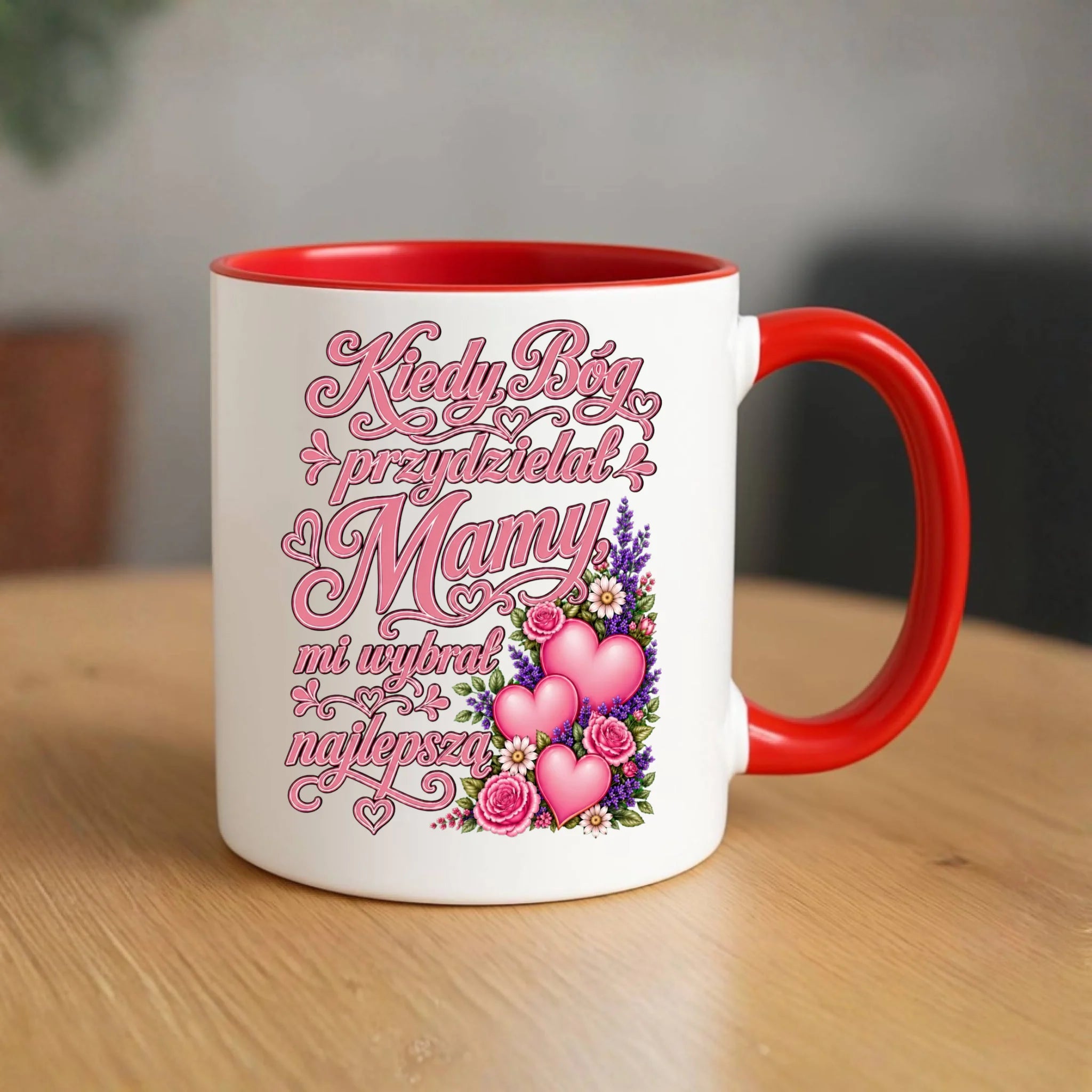 Kubek dla mamy - Kiedy Bóg przydzielał mamy mi wybrał najlepszą DM29 - StoryCups.pl