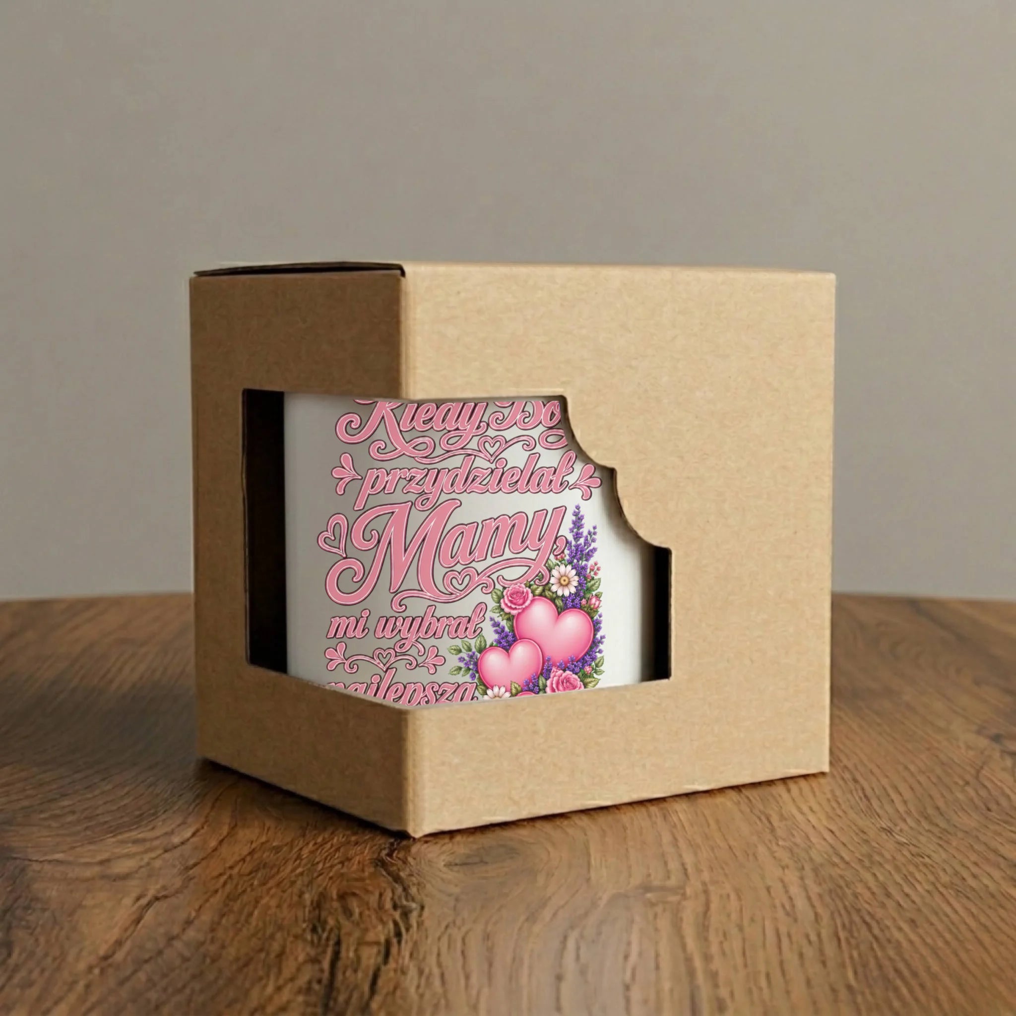 Kubek elegant dla mamy - Kiedy Bóg przydzielał mamy mi wybrał najlepszą DM29 - StoryCups.pl