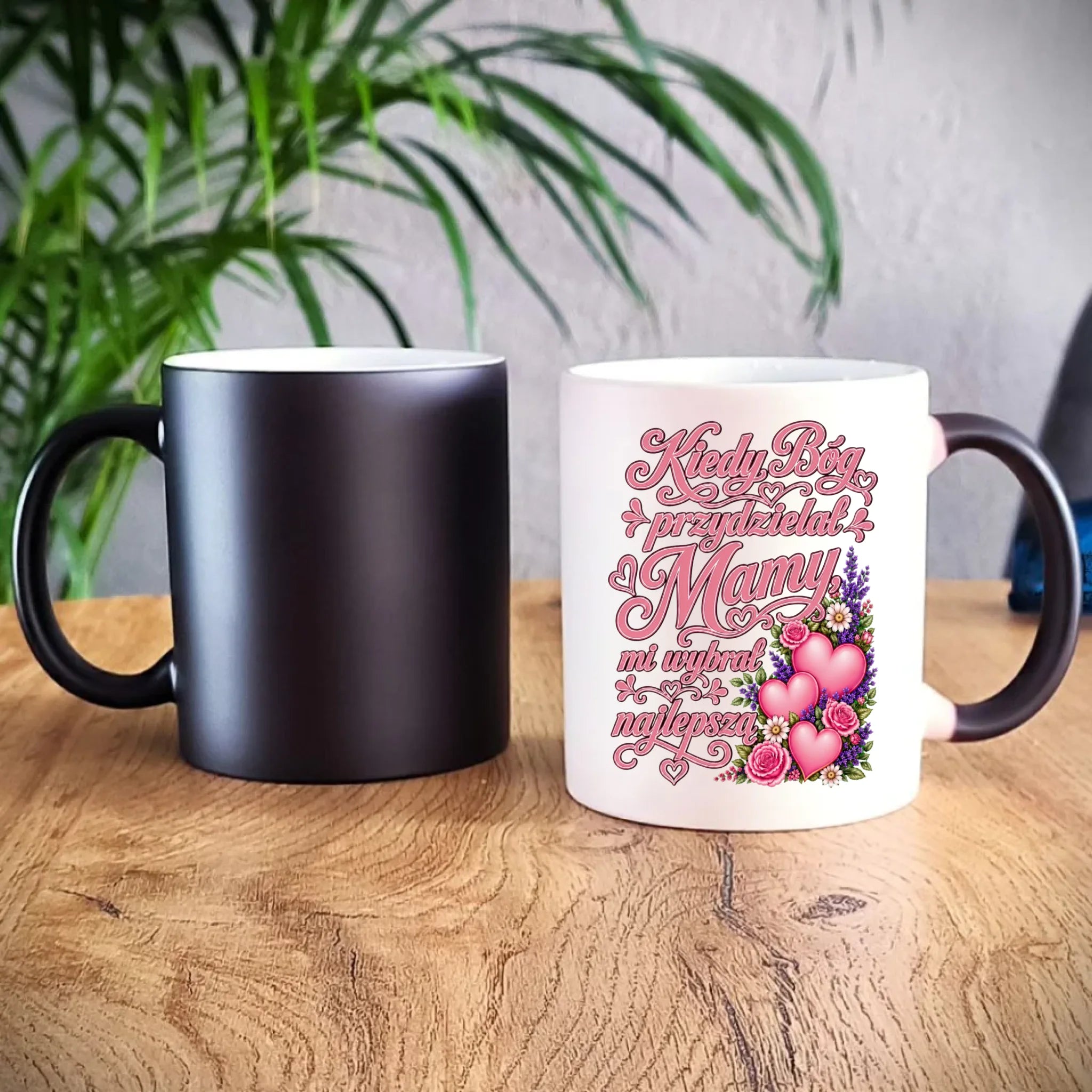 Kubek magiczny dla mamy - Kiedy Bóg przydzielał mamy mi wybrał najlepszą DM29 - StoryCups.pl