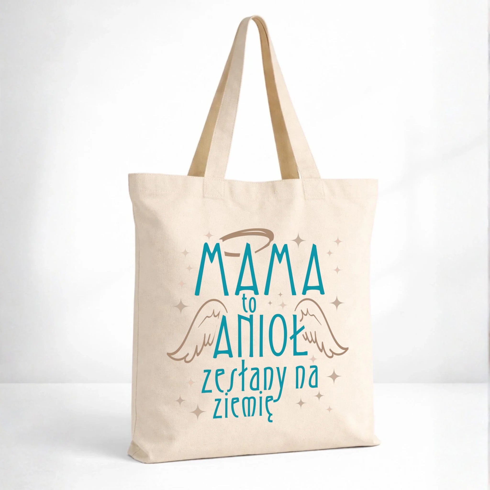 Torba dla mamy - Mama to anioł zesłany na ziemię DM30 - StoryCups.pl