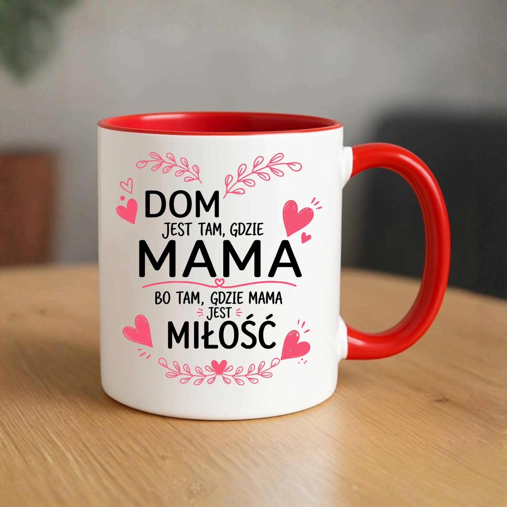 Kubek dla mamy - Dom jest tam gdzie mama DM31 - StoryCups.pl
