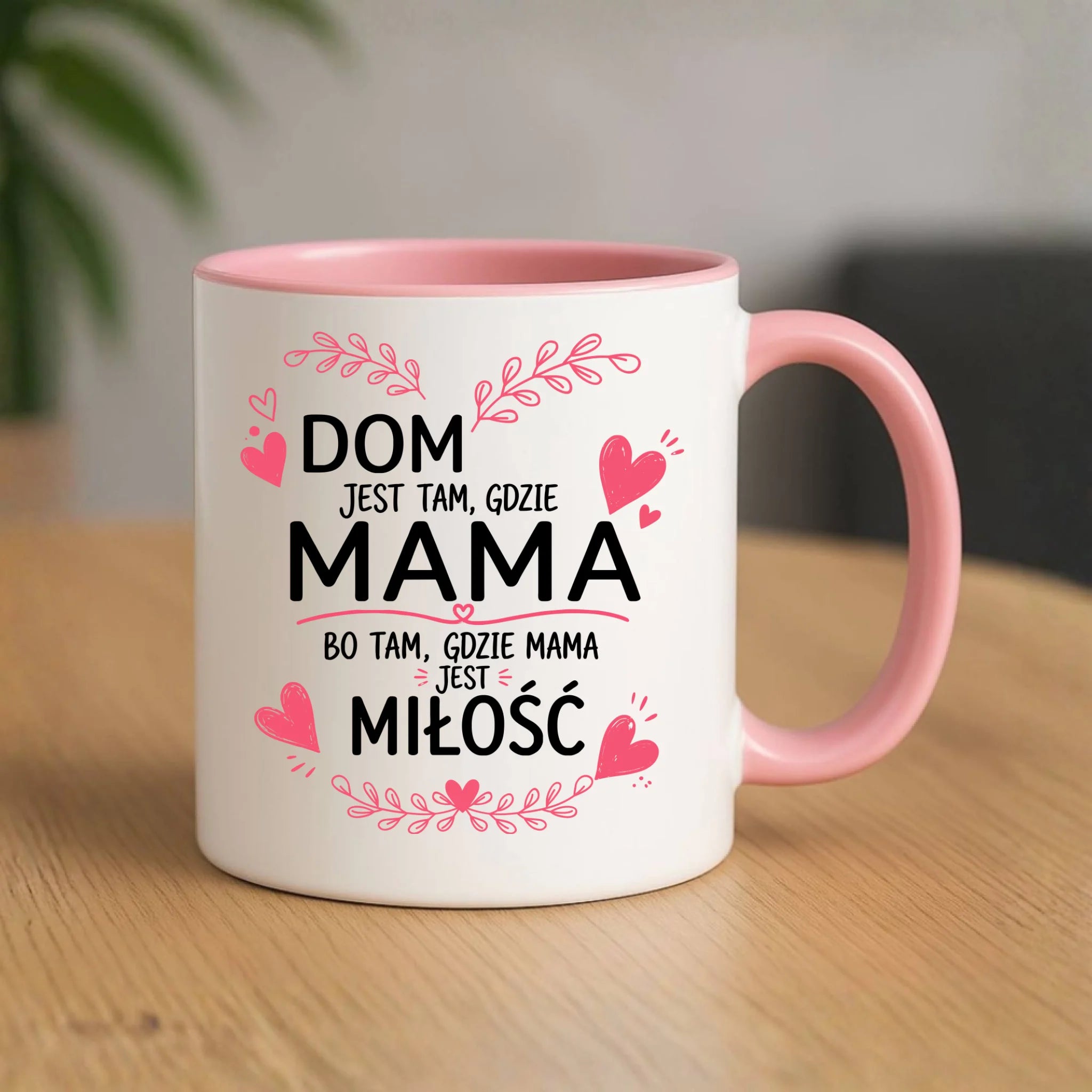 Kubek dla mamy - Dom jest tam gdzie mama DM31 - StoryCups.pl