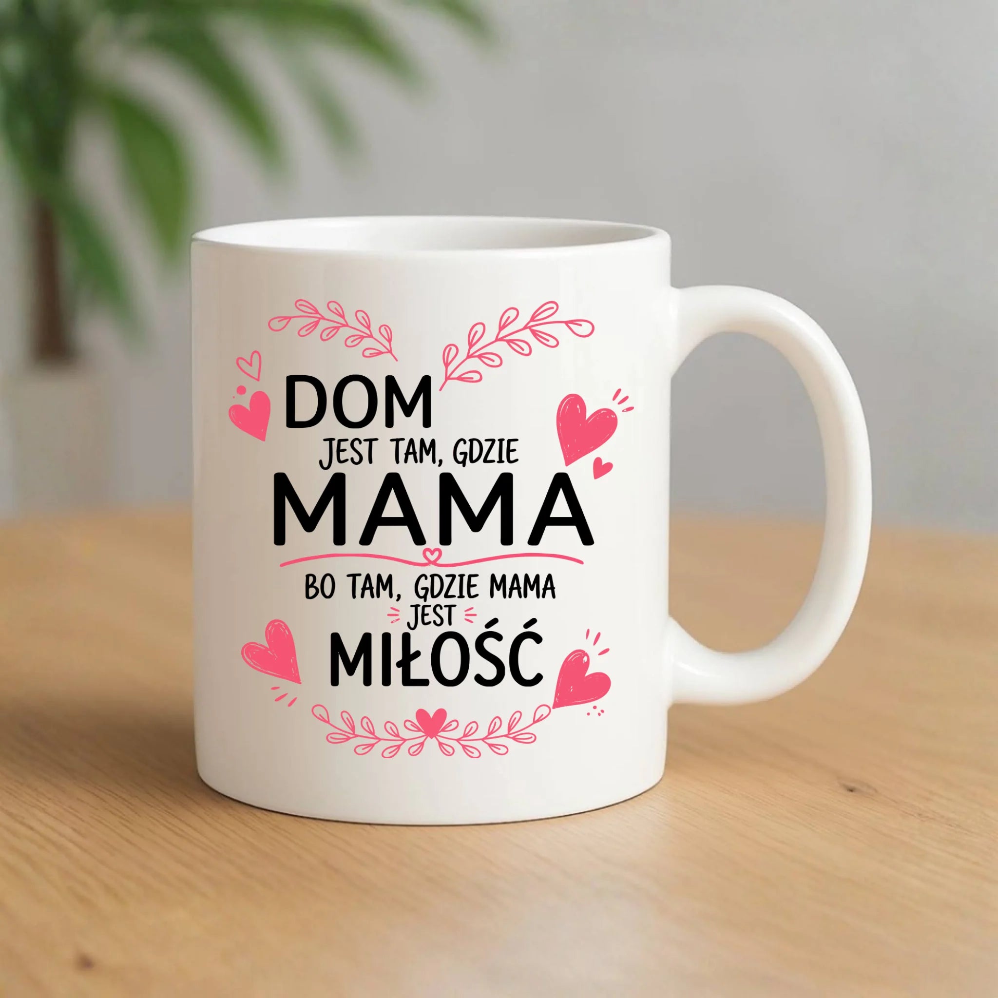 Kubek dla mamy - Dom jest tam gdzie mama DM31 - StoryCups.pl