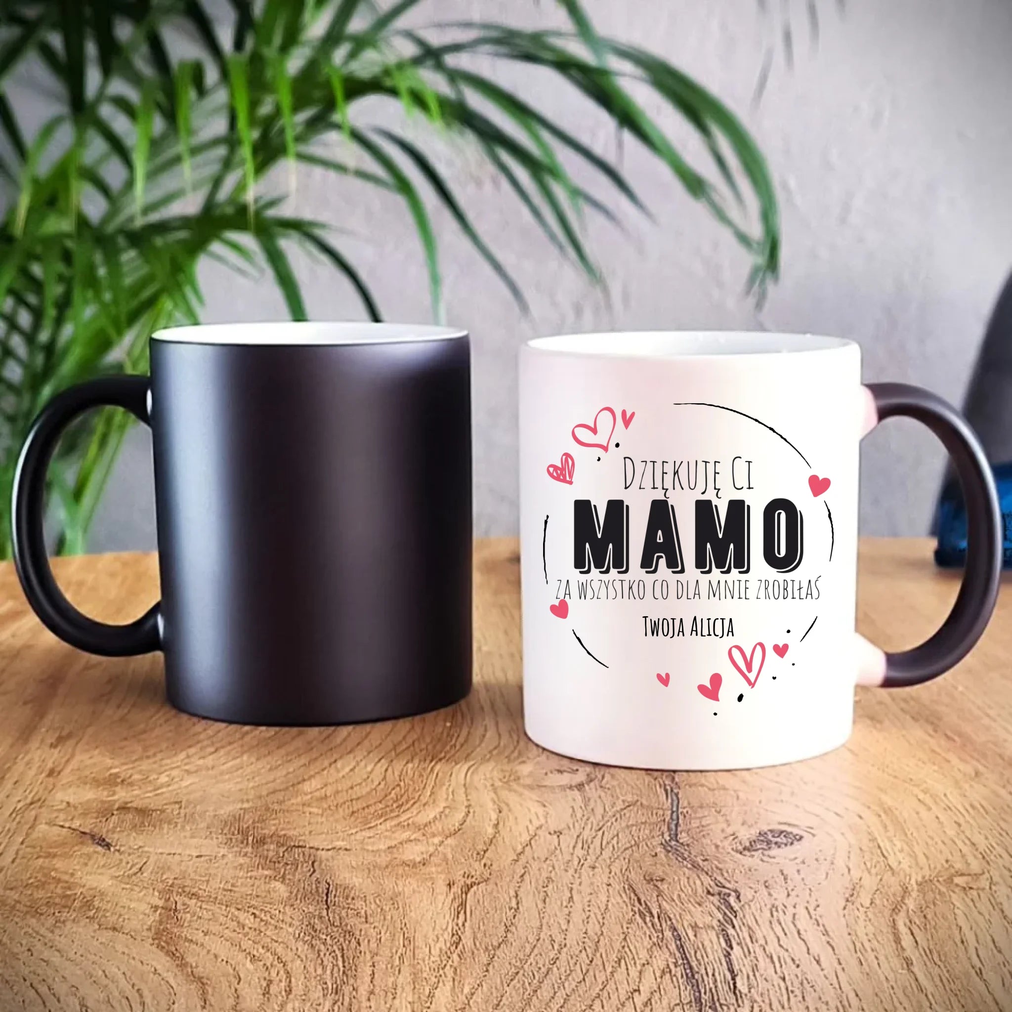 Kubek magiczny dla mamy - Dziękuję Ci Mamo - personalizowany DM32 - StoryCups.pl