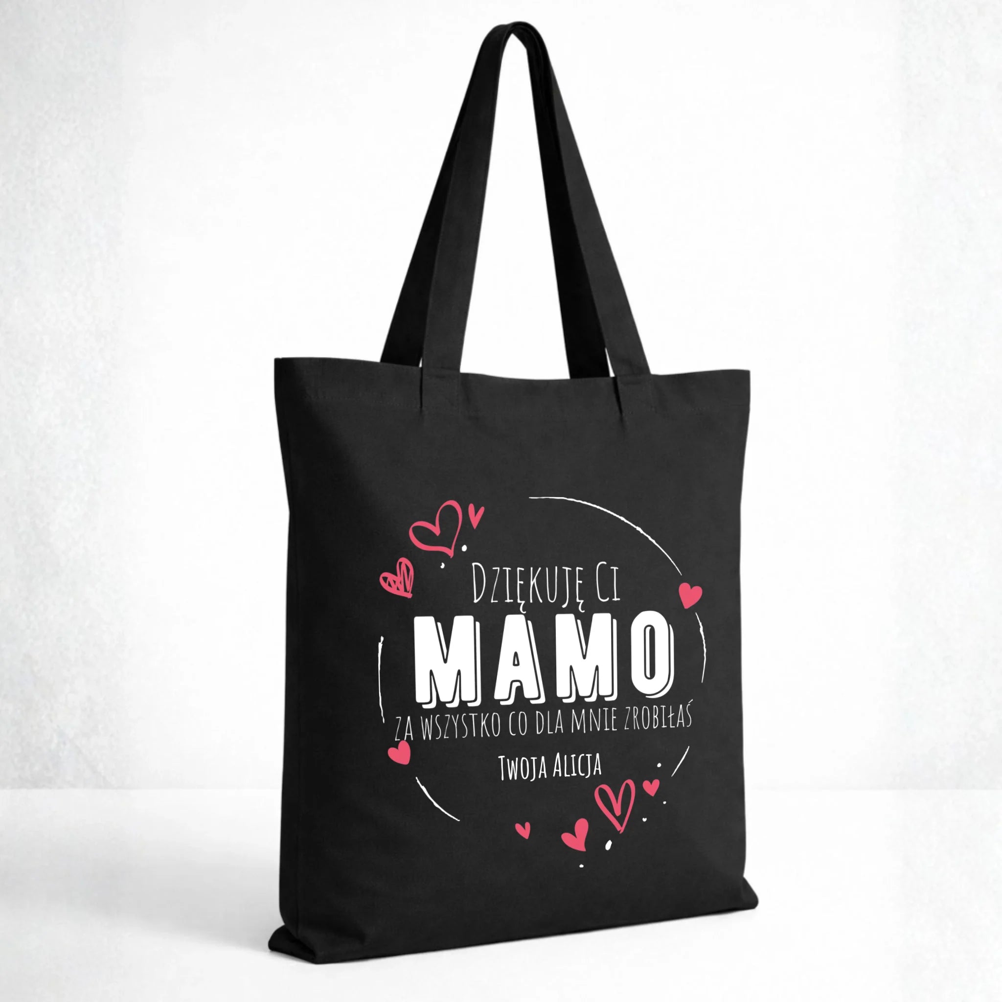 Torba dla mamy - Dziękuję Ci Mamo - personalizowana DM32 - StoryCups.pl