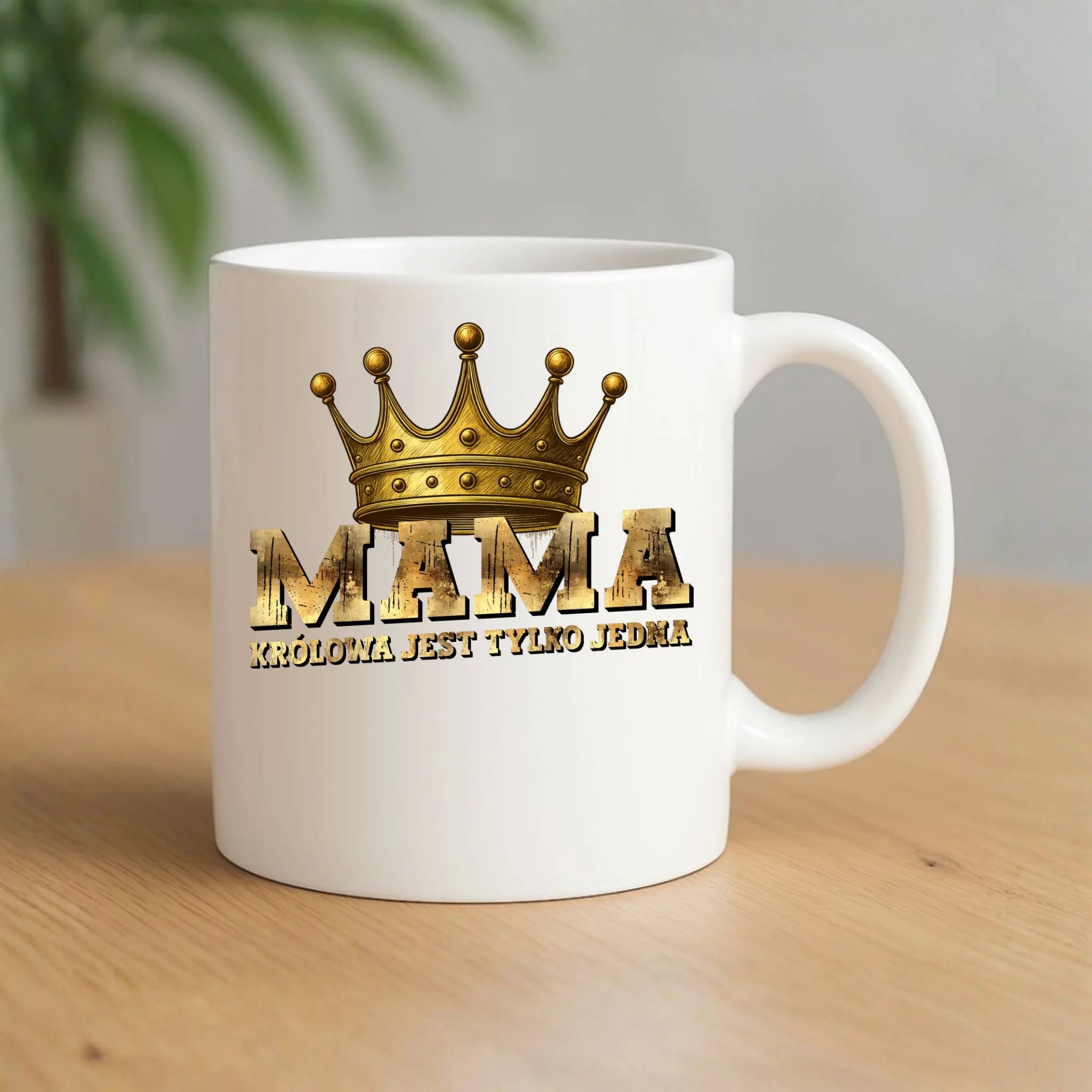 Kubek dla mamy - Królowa jest tylko jedna DM33 - StoryCups.pl