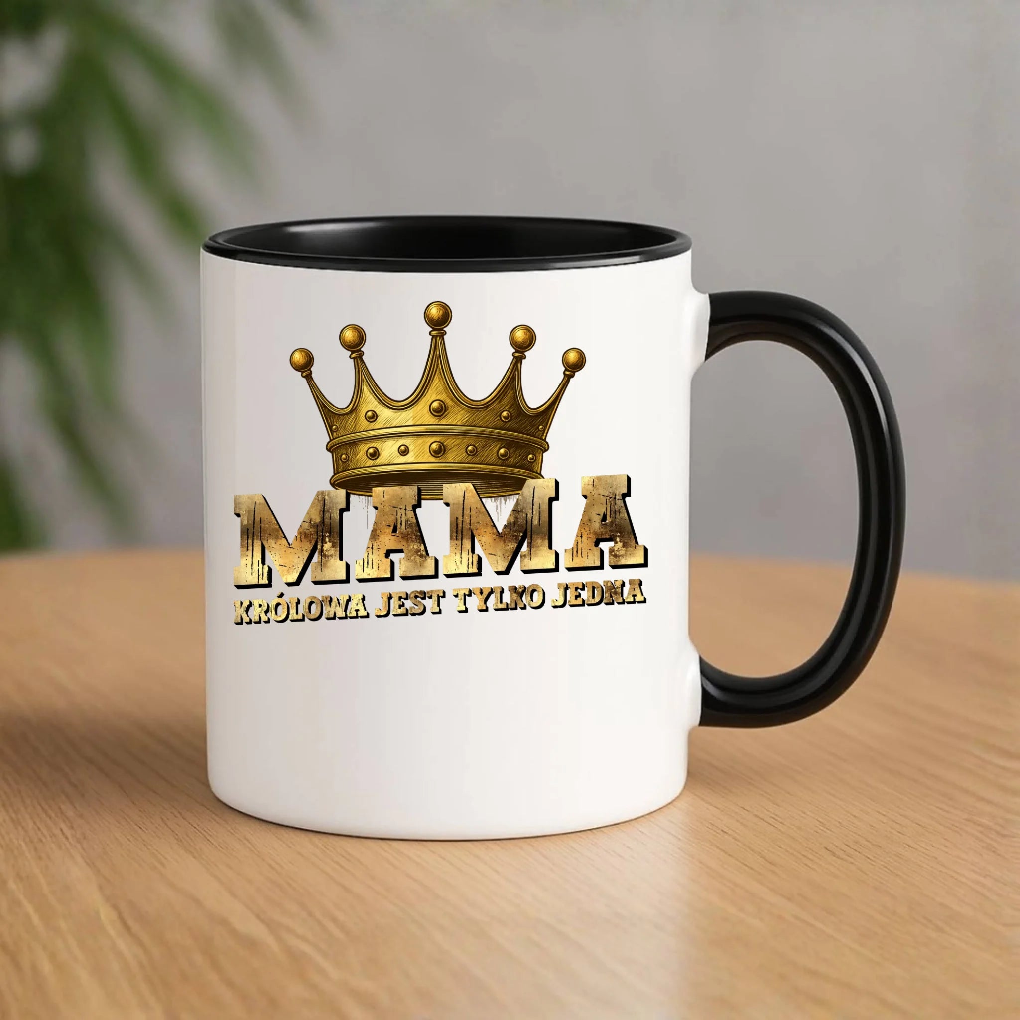 Kubek dla mamy - Królowa jest tylko jedna DM33 - StoryCups.pl