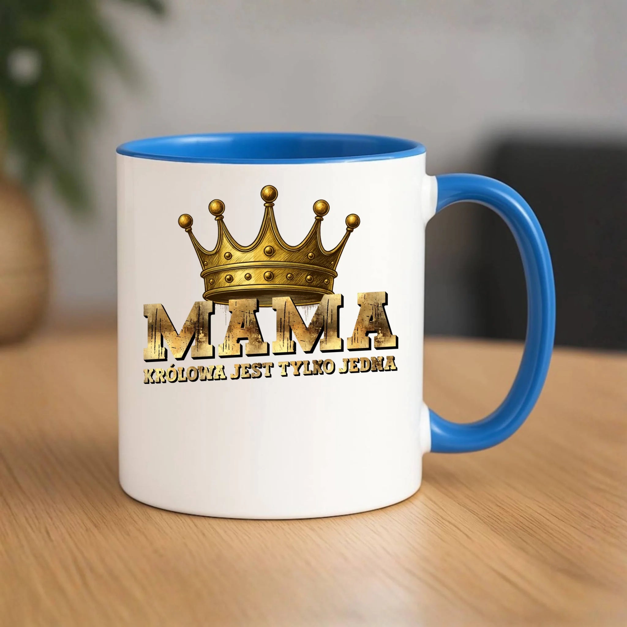 Kubek dla mamy - Królowa jest tylko jedna DM33 - StoryCups.pl