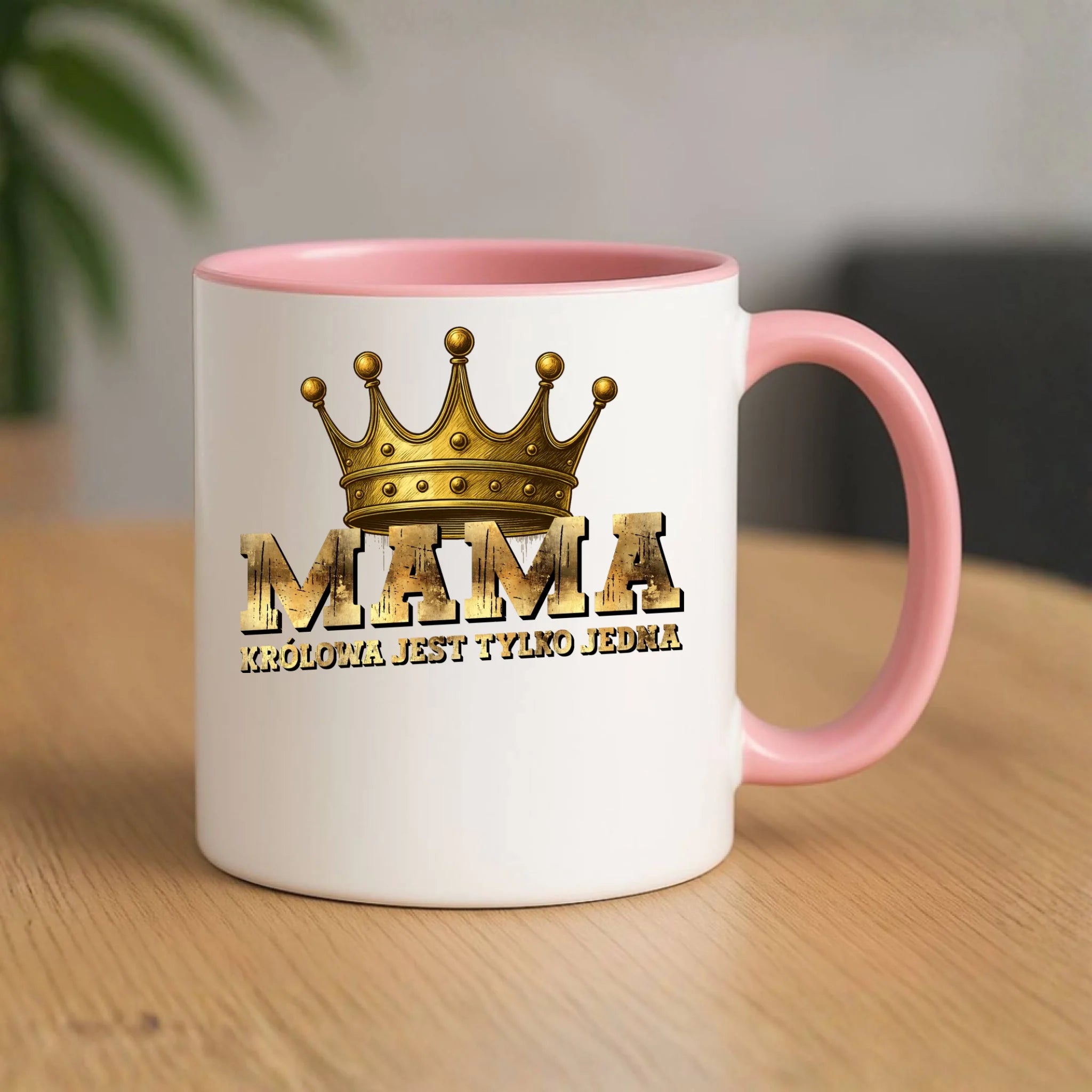 Kubek dla mamy - Królowa jest tylko jedna DM33 - StoryCups.pl