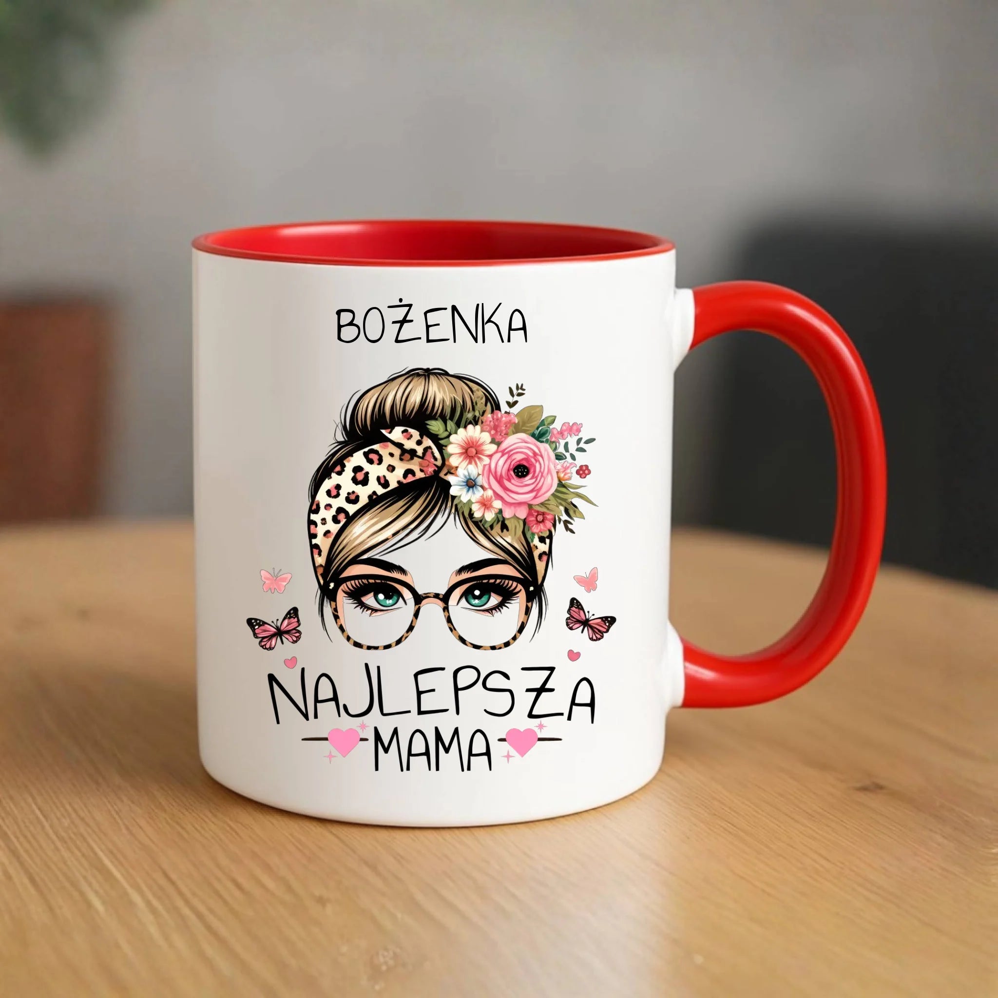Kubek dla mamy - Najlepsza mama - personalizowany DM37 - StoryCups.pl