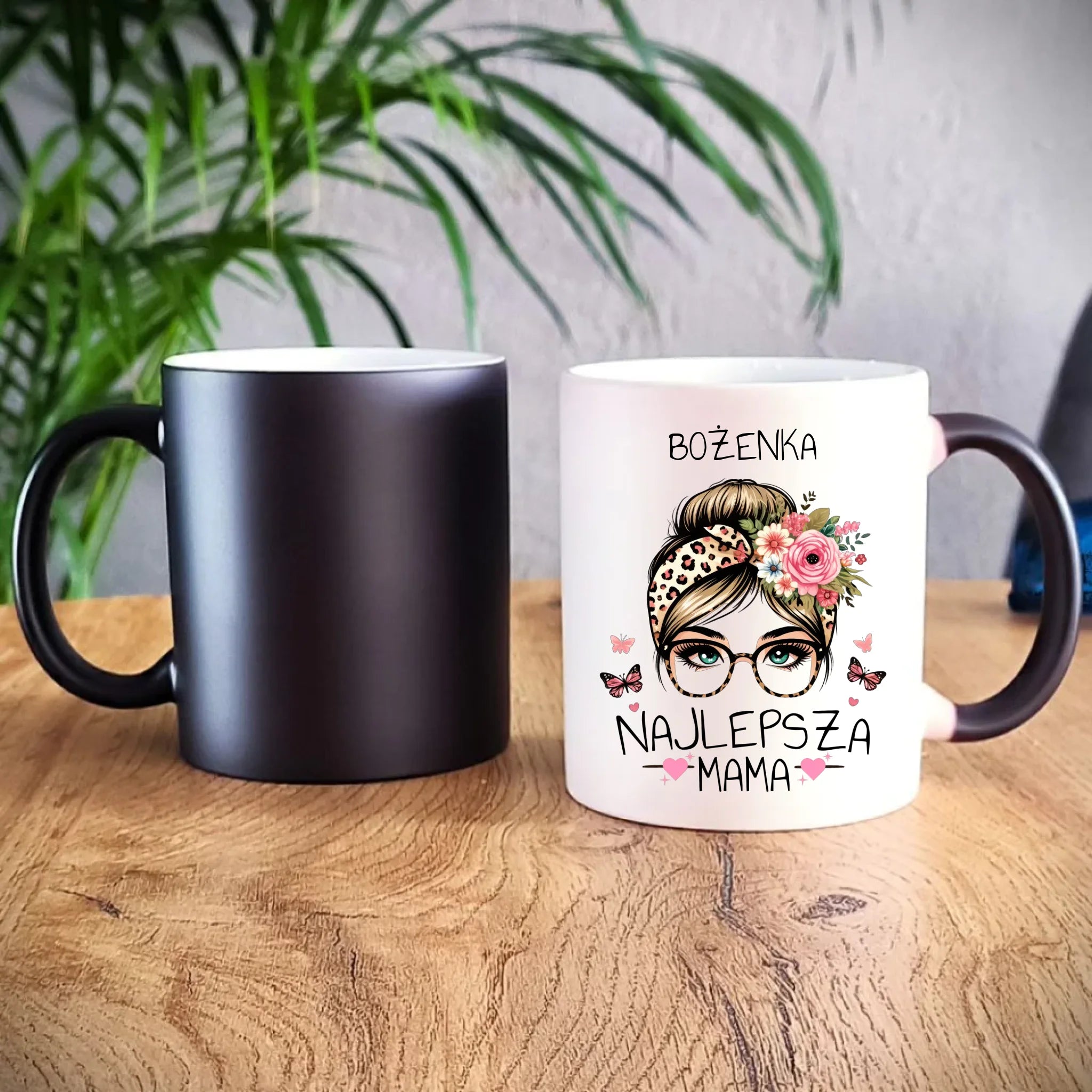 Kubek magiczny dla mamy - Najlepsza mama - personalizowany DM37 - StoryCups.pl