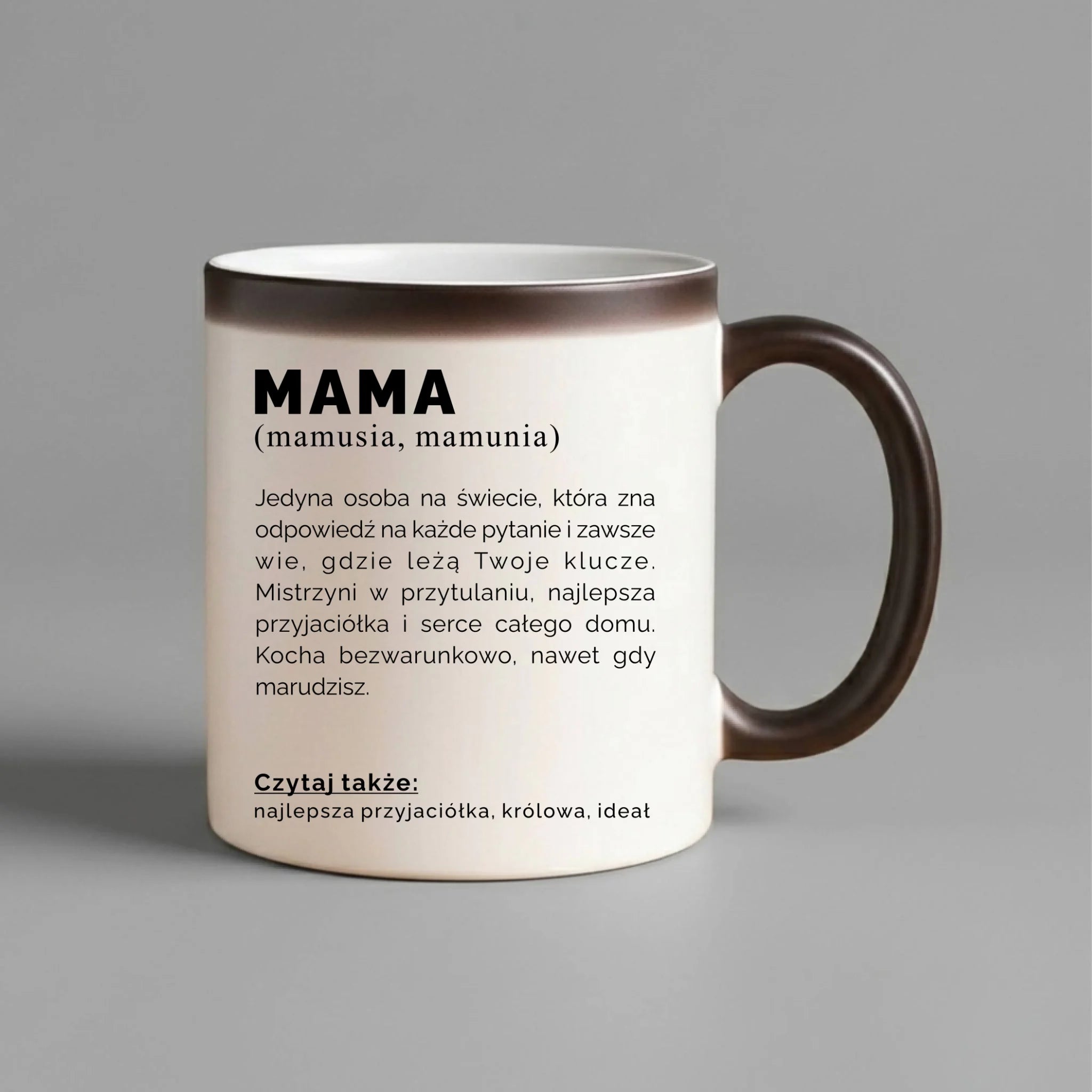 Kubek magiczny dla mamy - Mama definicja DM40 - StoryCups.pl