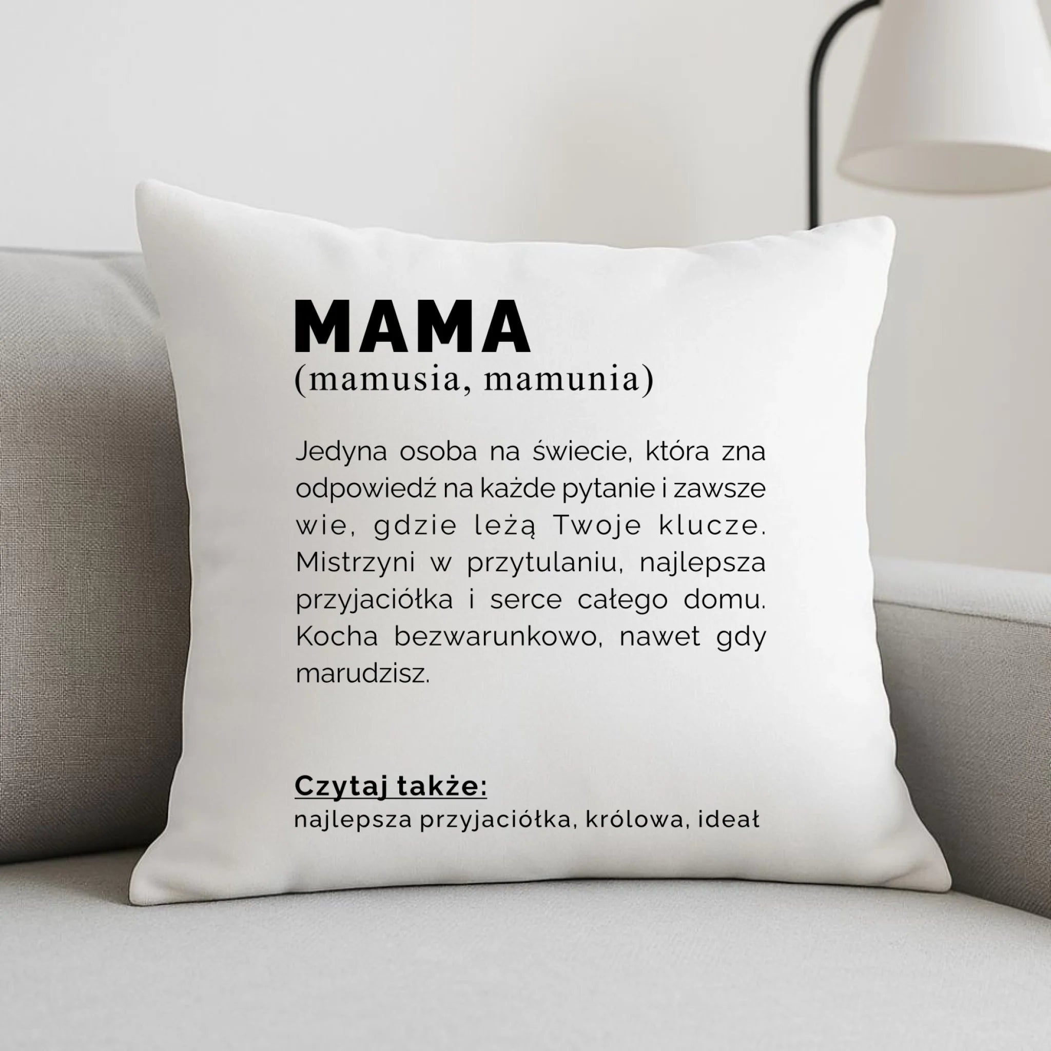 Poduszka dla mamy - Mama definicja DM40 - StoryCups.pl