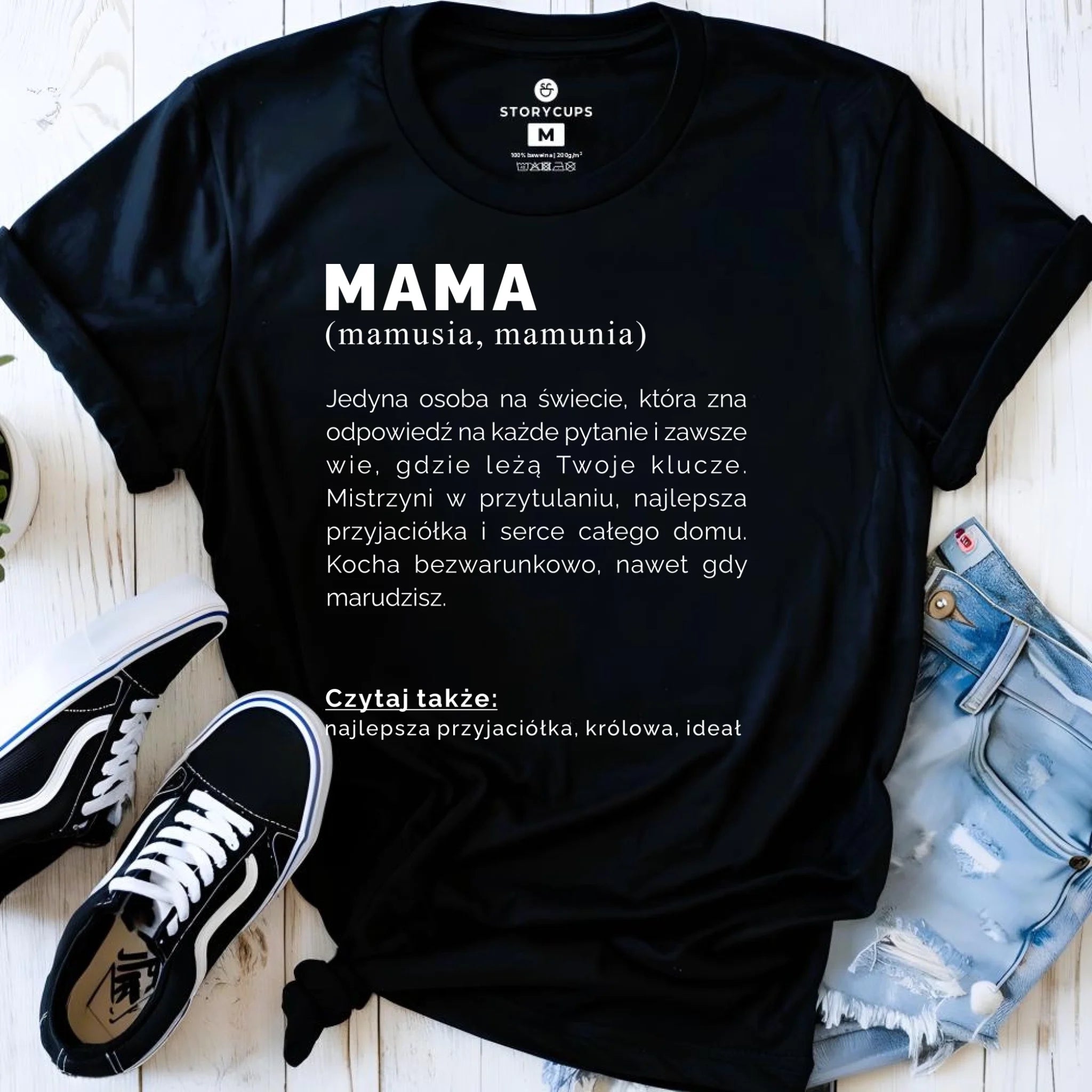 Koszulka dla mamy - Mama definicja DM40 - StoryCups.pl