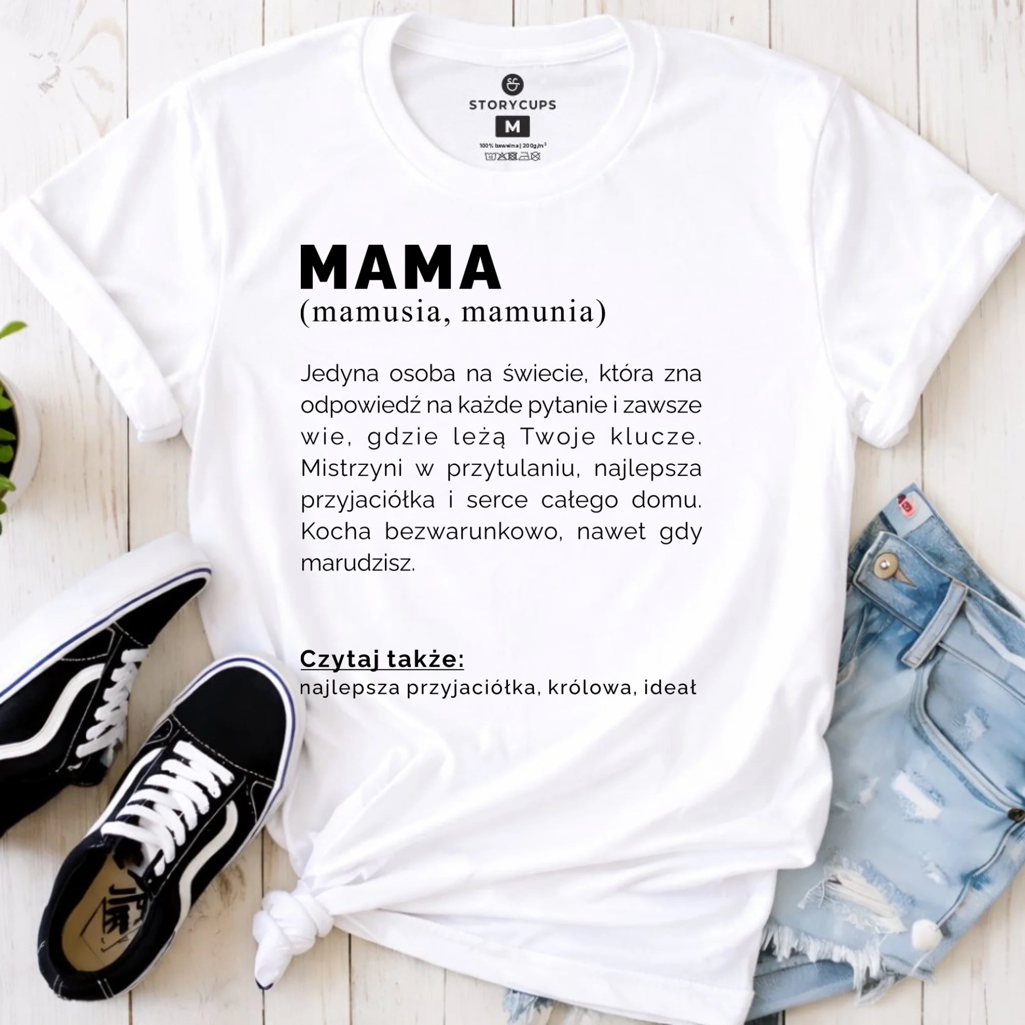 Koszulka dla mamy - Mama definicja DM40 - StoryCups.pl