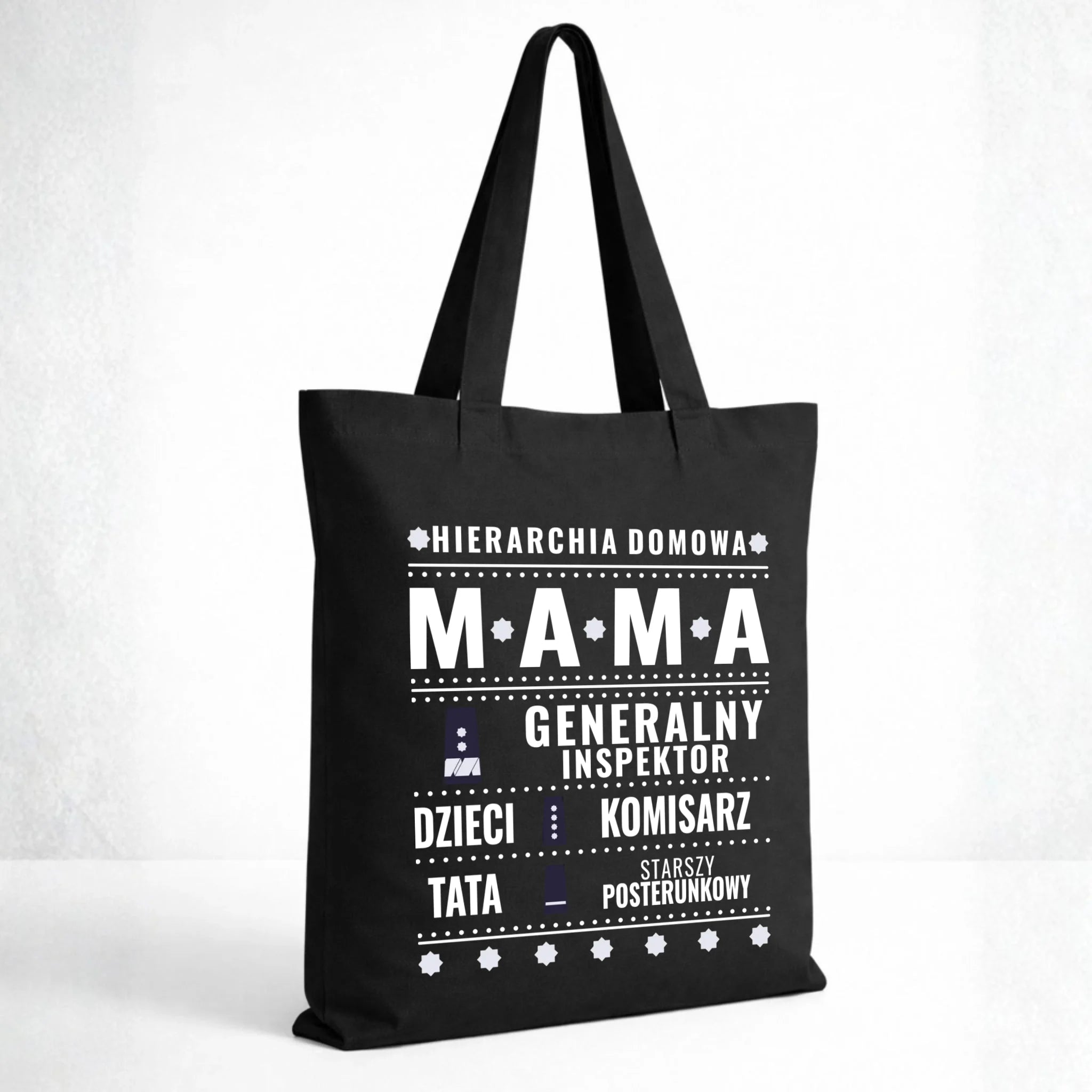 Torba dla mamy - Generał Mama Policja - personalizowana DM41 - StoryCups.pl