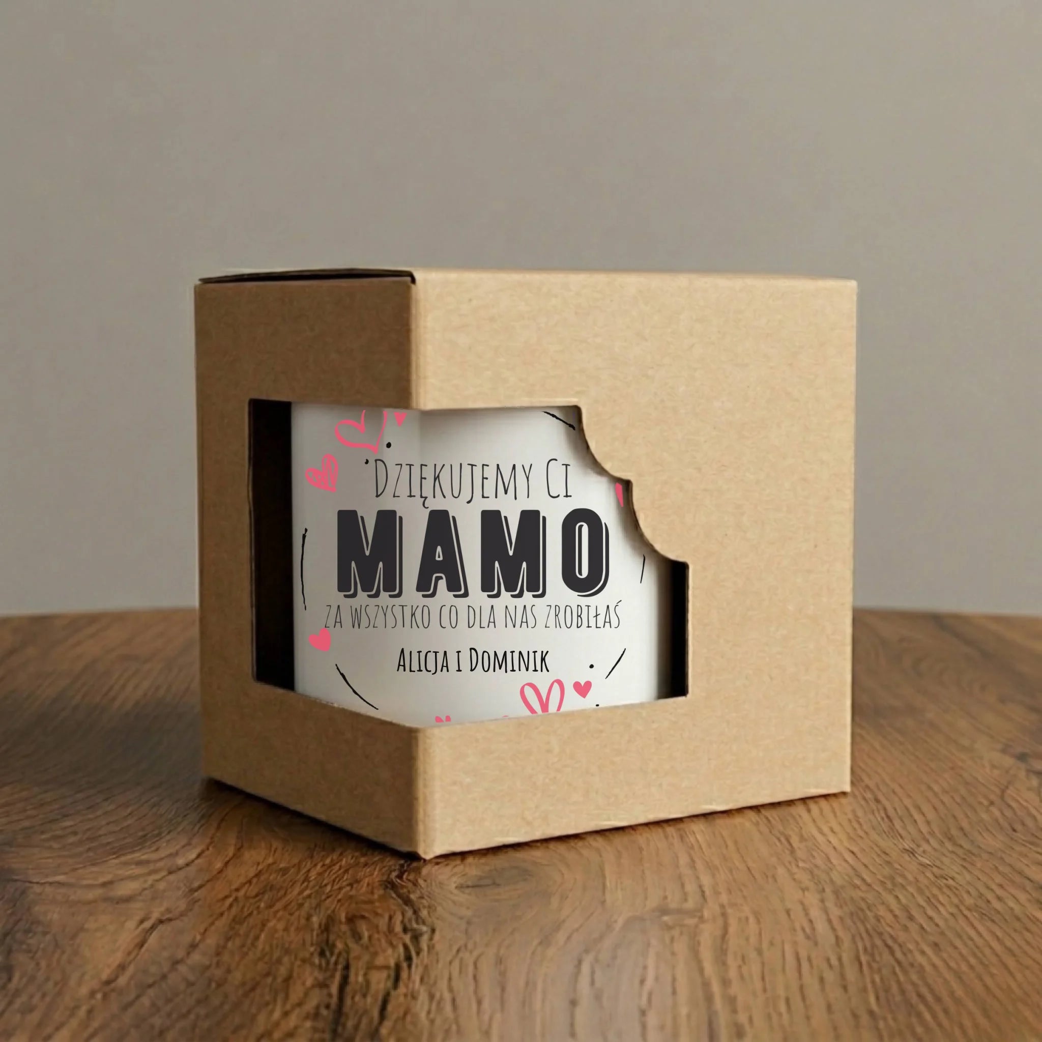 Kubek magiczny dla mamy - Dziękujemy Ci Mamo - personalizowany DM43 - StoryCups.pl