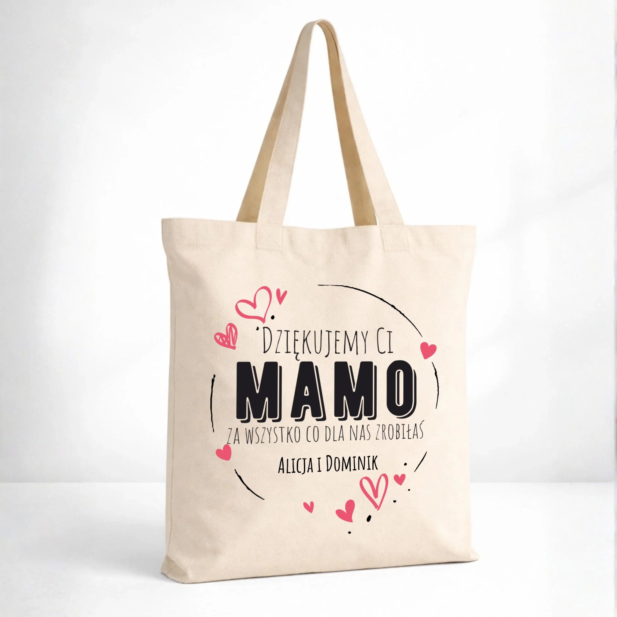 Torba dla mamy - Dziękujemy Ci Mamo - personalizowana DM43 - StoryCups.pl