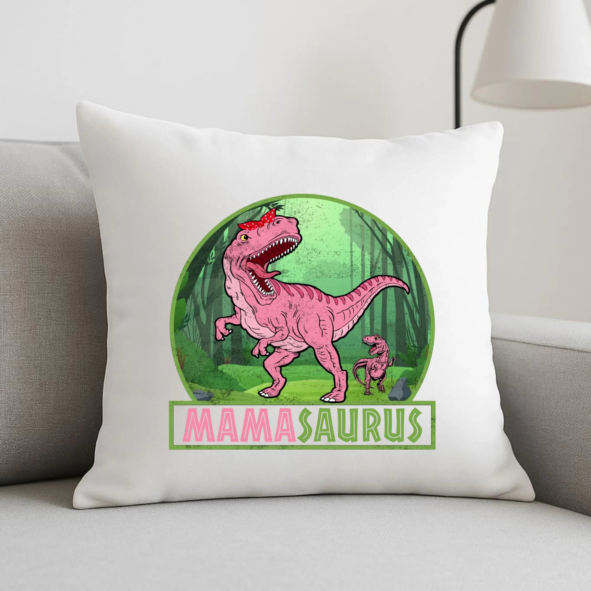 Poduszka dla mamy - Mamasaurus DM45 - StoryCups.pl