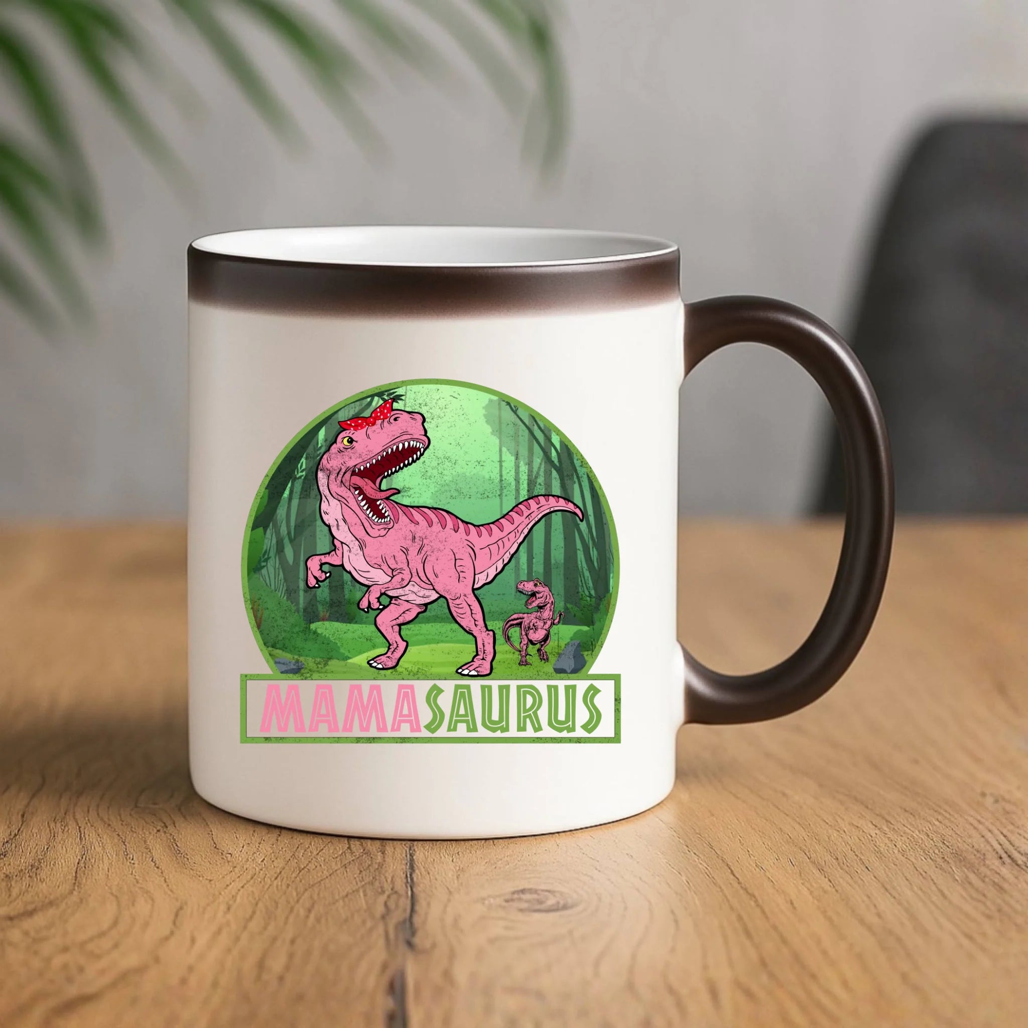 Kubek magiczny dla mamy - Mamasaurus DM45 - StoryCups.pl