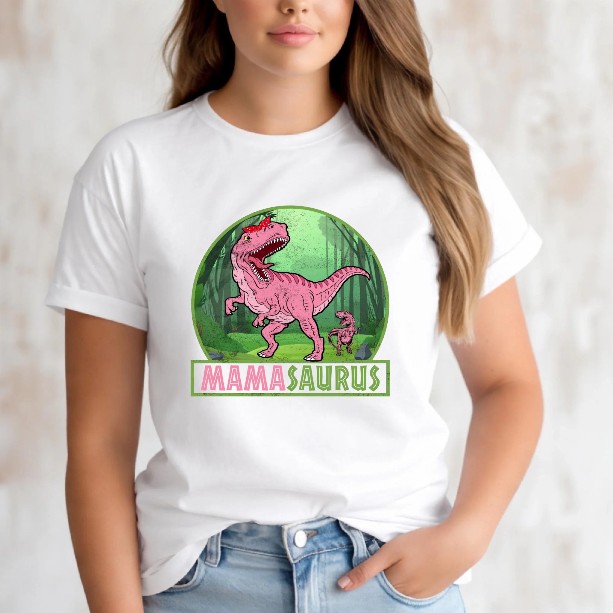 Koszulka dla mamy - Mamasaurus DM45 - StoryCups.pl