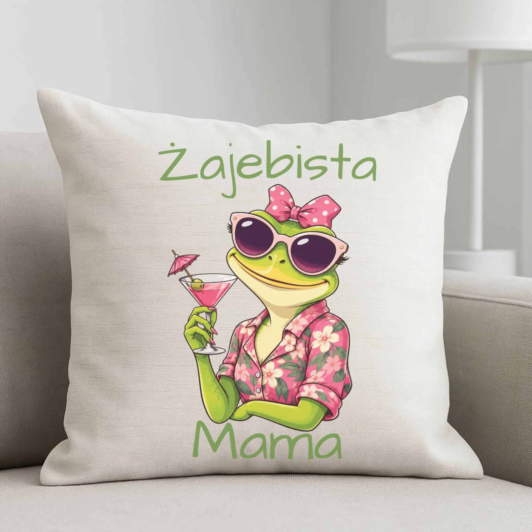 Poduszka dla mamy - Żajebista Mama DM47 - StoryCups.pl