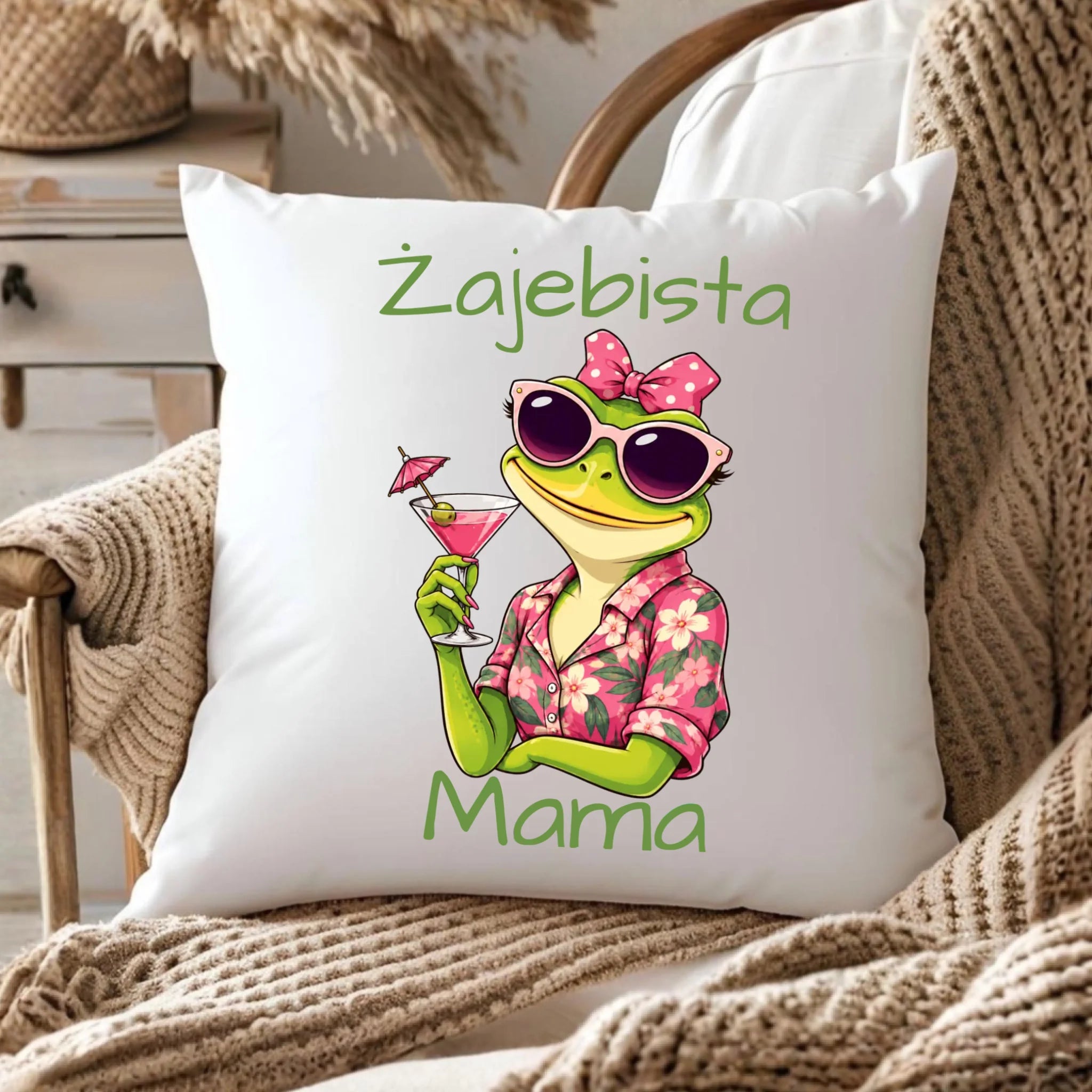 Poduszka dla mamy - Żajebista Mama DM47 - StoryCups.pl