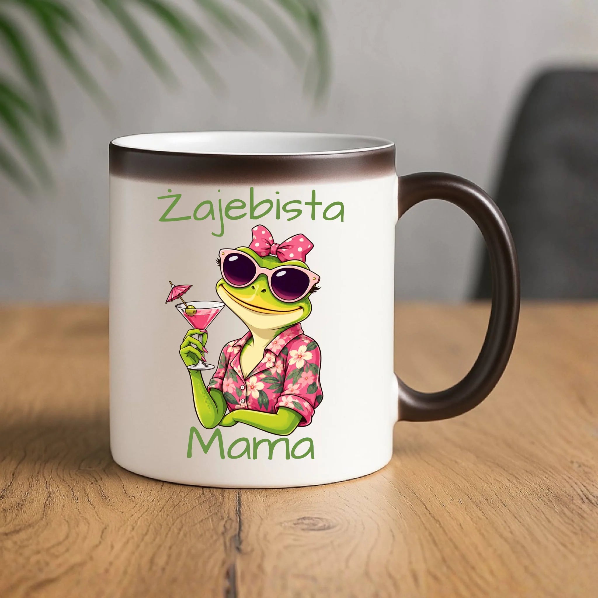 Kubek magiczny dla mamy - Żajebista Mama DM47 - StoryCups.pl
