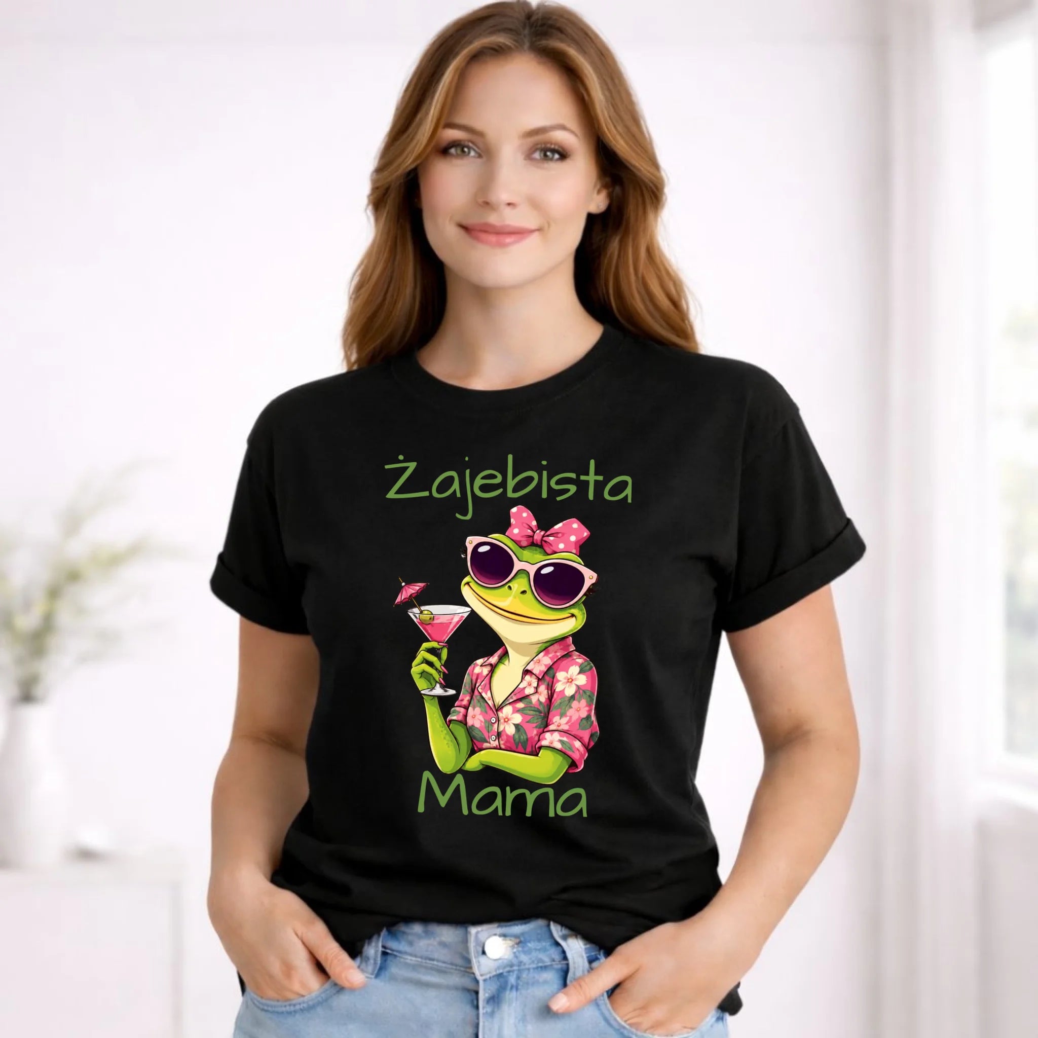 Koszulka dla mamy - Żajebista Mama DM47 - StoryCups.pl