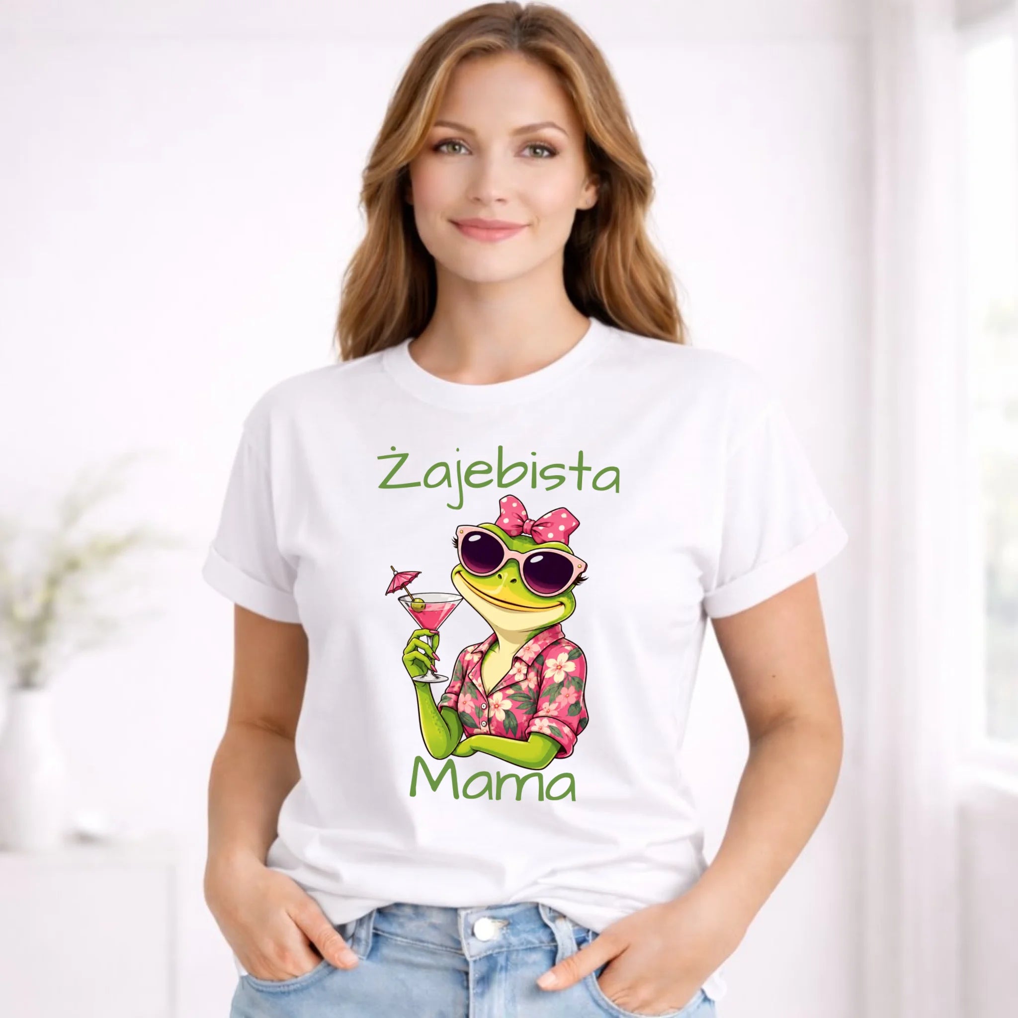Koszulka dla mamy - Żajebista Mama DM47 - StoryCups.pl