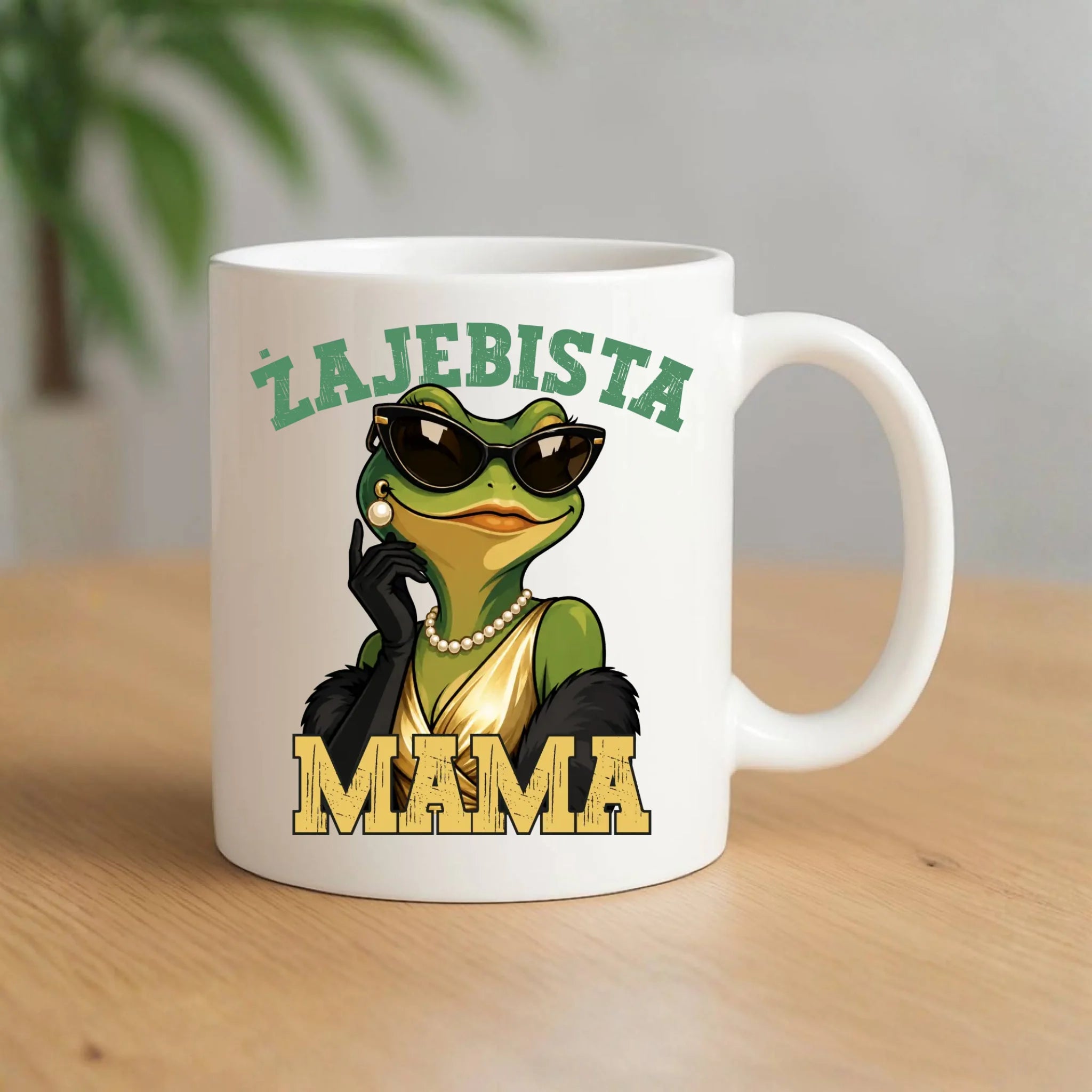 Kubek dla mamy - Żajebista Mama Glamour DM48 - StoryCups.pl