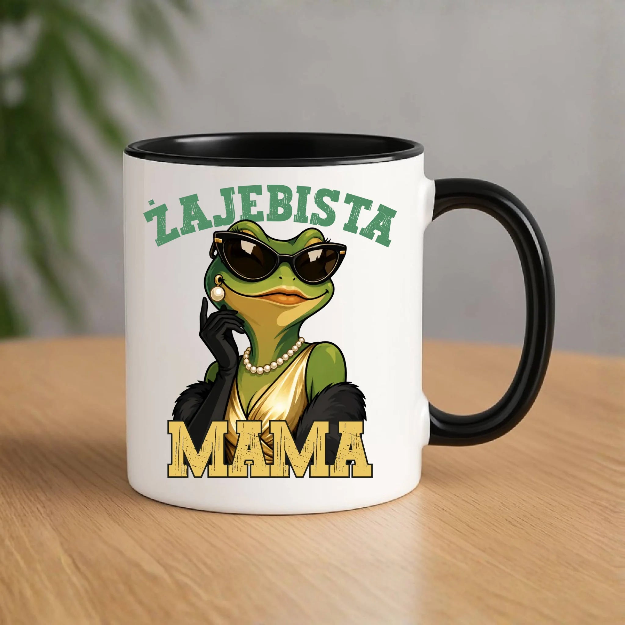 Kubek dla mamy - Żajebista Mama Glamour DM48 - StoryCups.pl