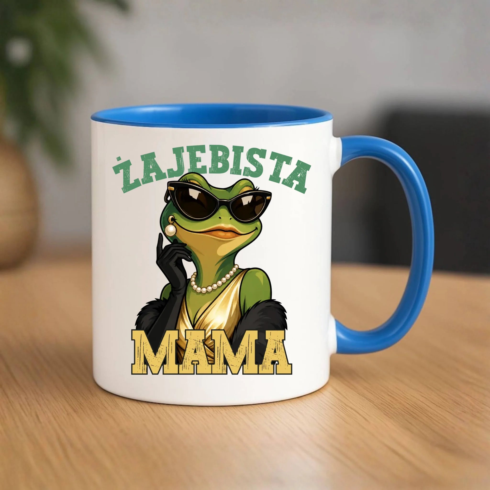 Kubek dla mamy - Żajebista Mama Glamour DM48 - StoryCups.pl
