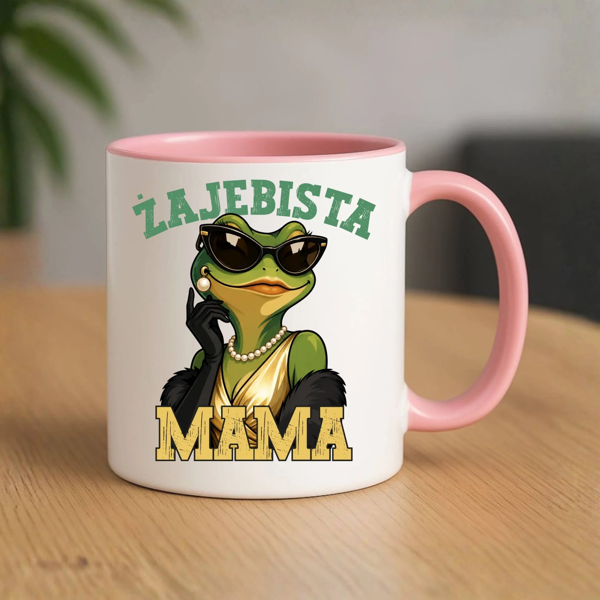 Kubek dla mamy - Żajebista Mama Glamour DM48 - StoryCups.pl