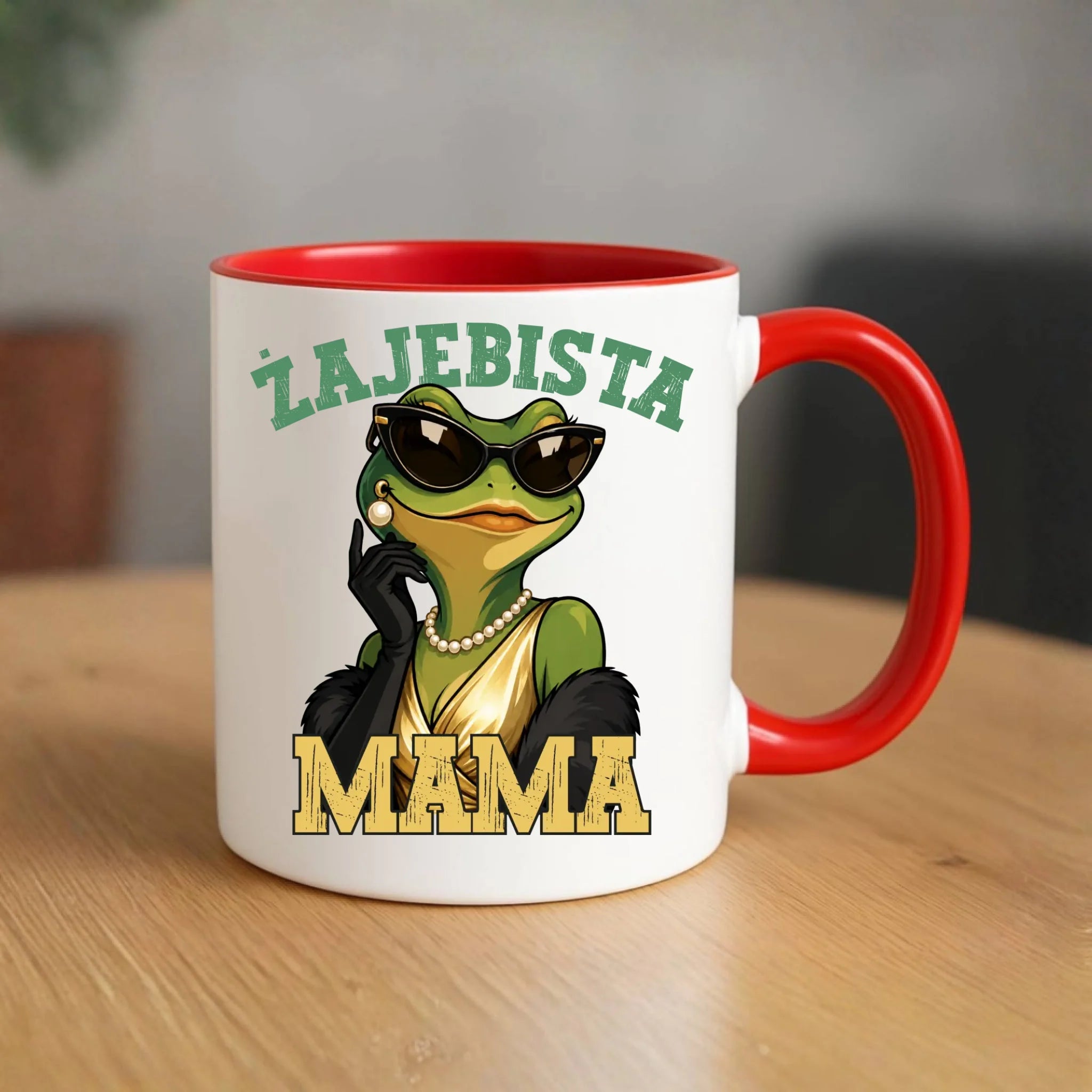 Kubek dla mamy - Żajebista Mama Glamour DM48 - StoryCups.pl