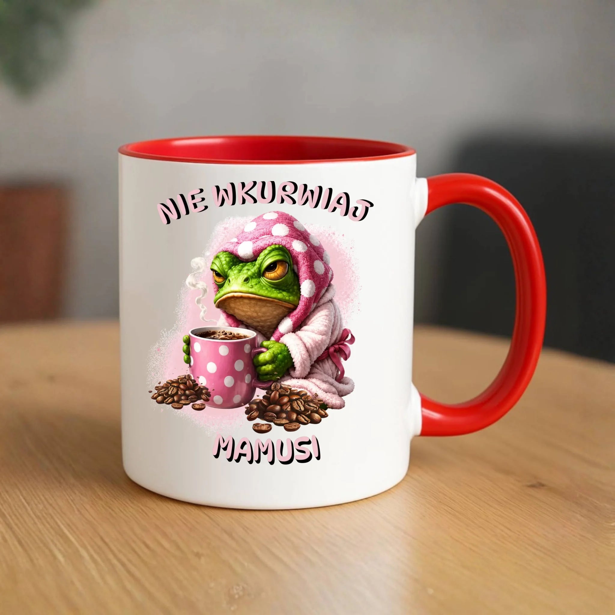 Kubek dla mamy - Nie wku*wiaj mamusi - bez cenzury DM49 - StoryCups.pl