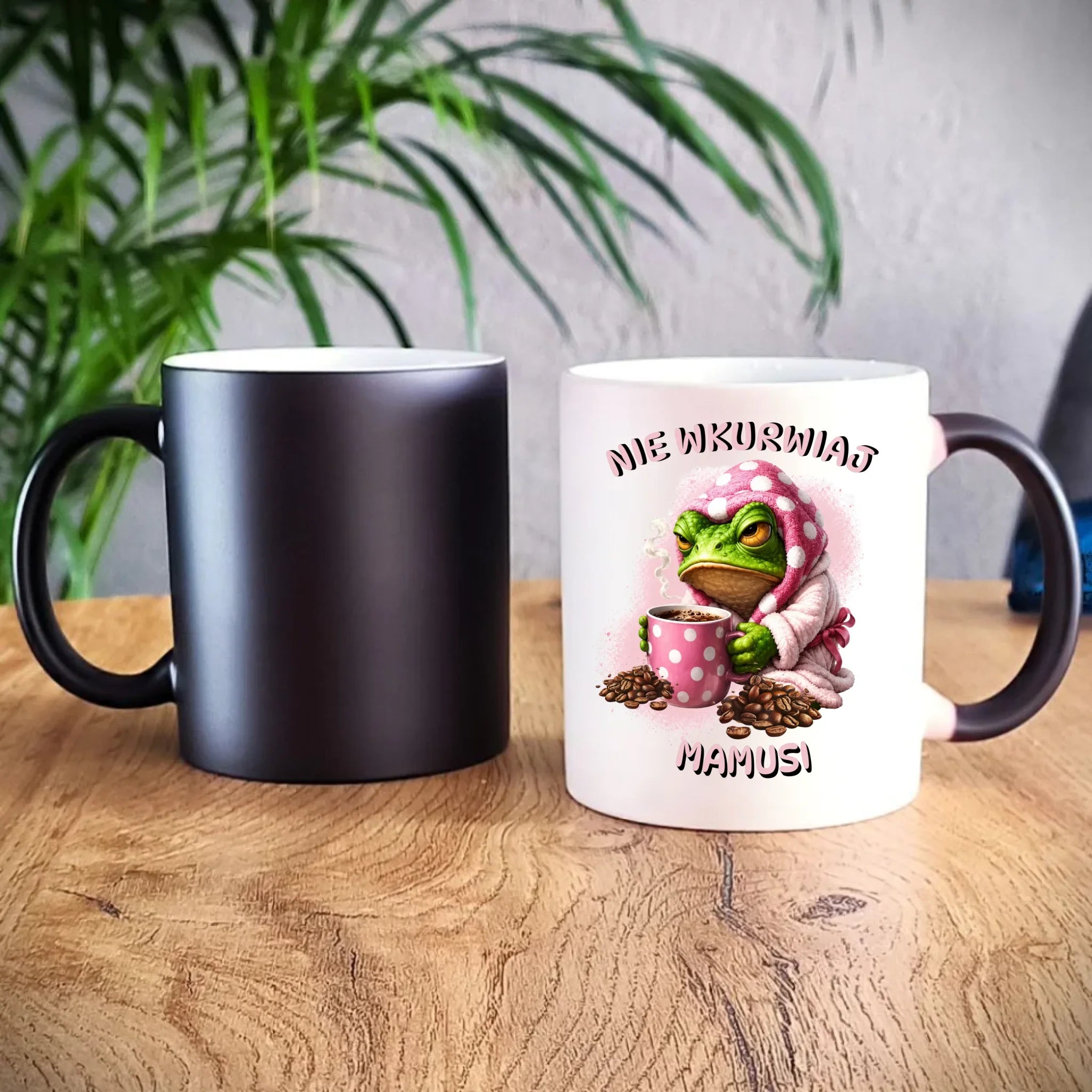 Kubek magiczny dla mamy - Nie wku*wiaj mamusi - bez cenzury DM49 - StoryCups.pl