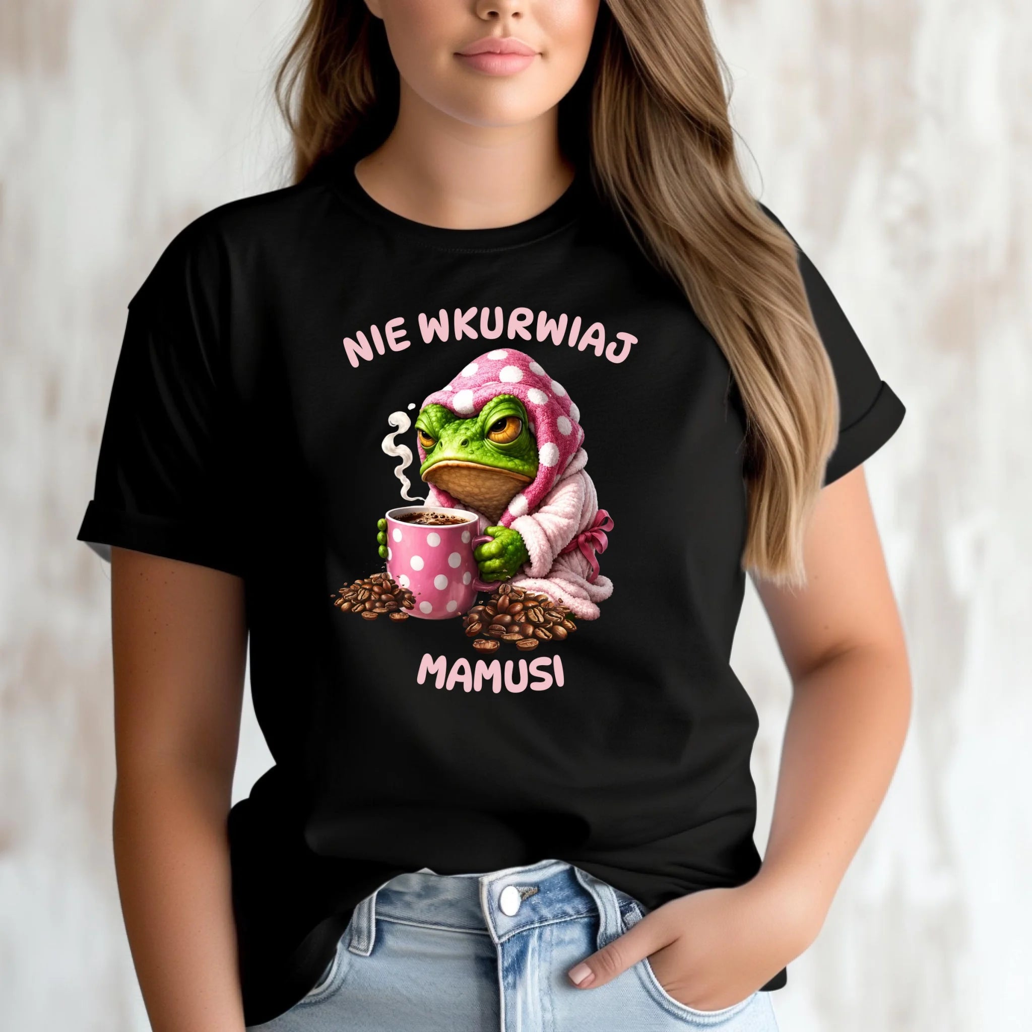 Koszulka dla mamy - Nie wku*wiaj mamusi - bez cenzury DM49 - StoryCups.pl