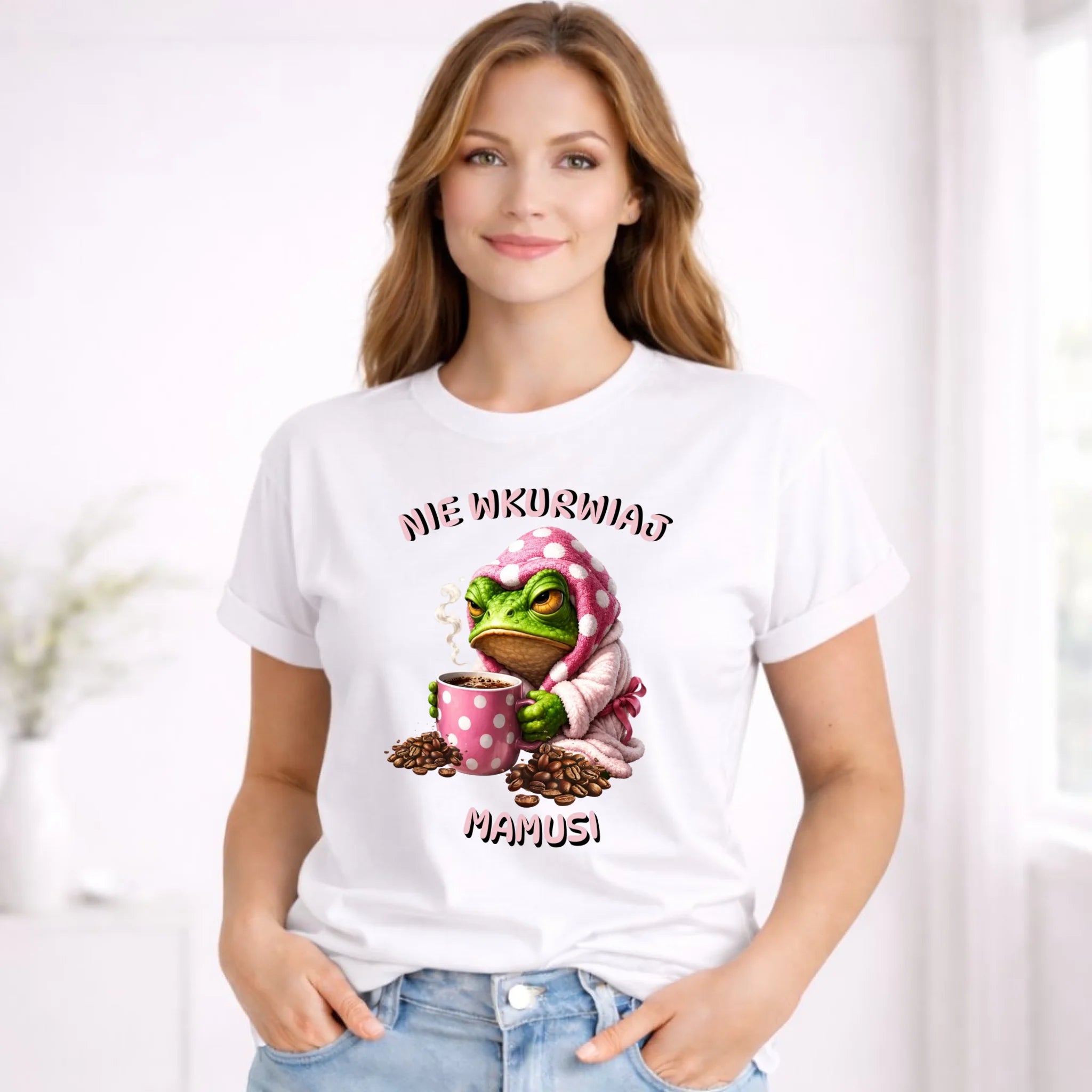 Koszulka dla mamy - Nie wku*wiaj mamusi - bez cenzury DM49 - StoryCups.pl