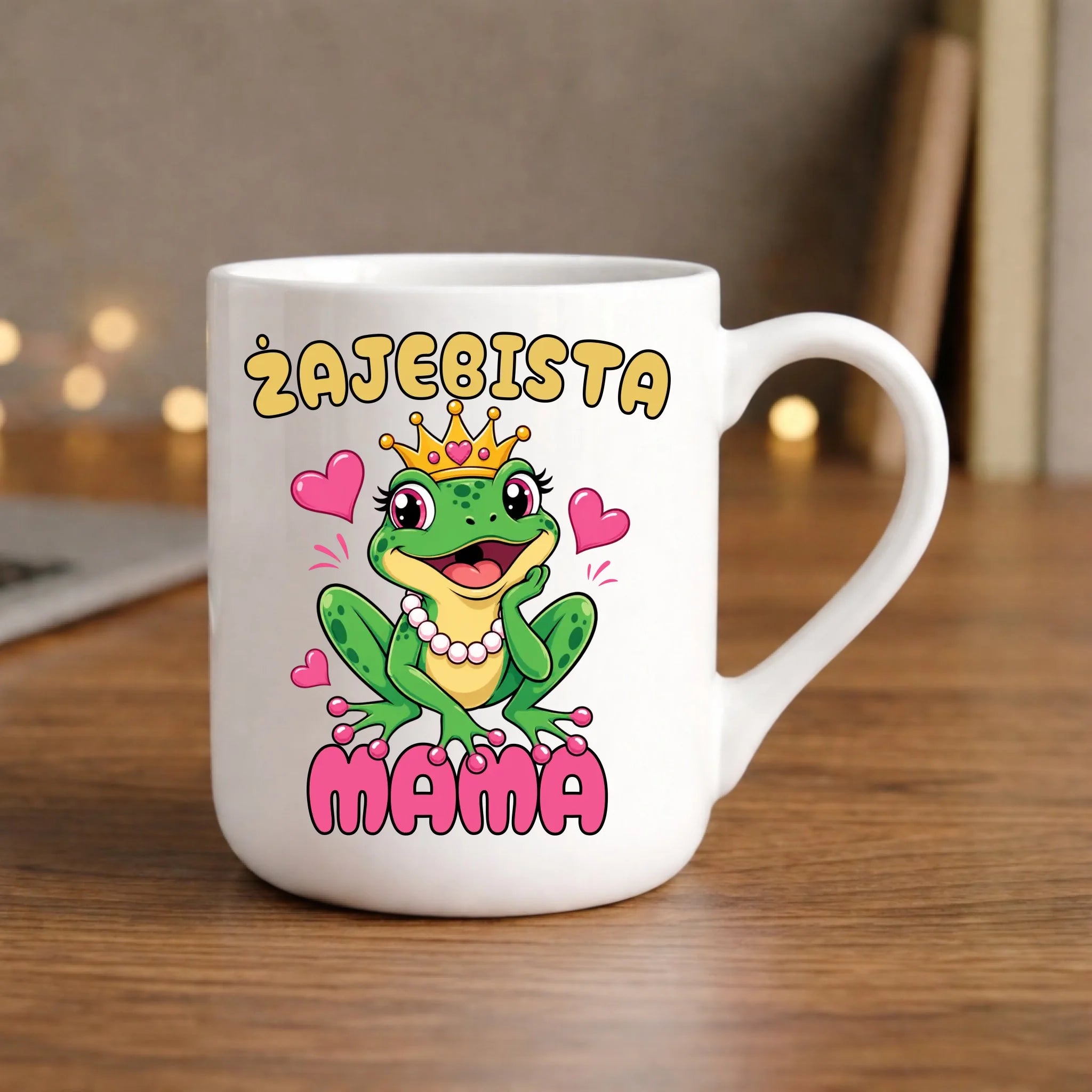 Kubek elegant dla mamy - Żajebista Mama DM50 - StoryCups.pl