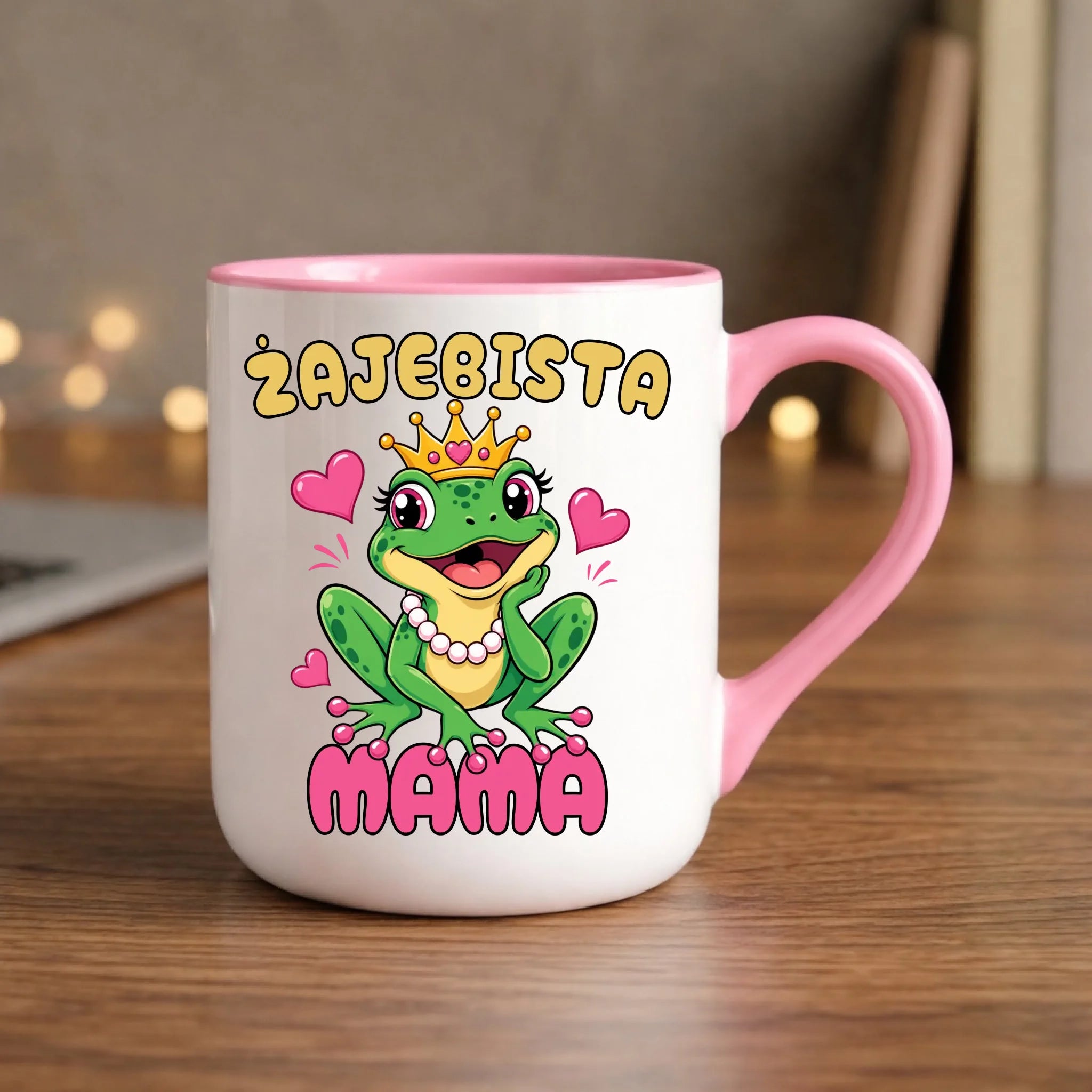 Kubek elegant dla mamy - Żajebista Mama DM50 - StoryCups.pl