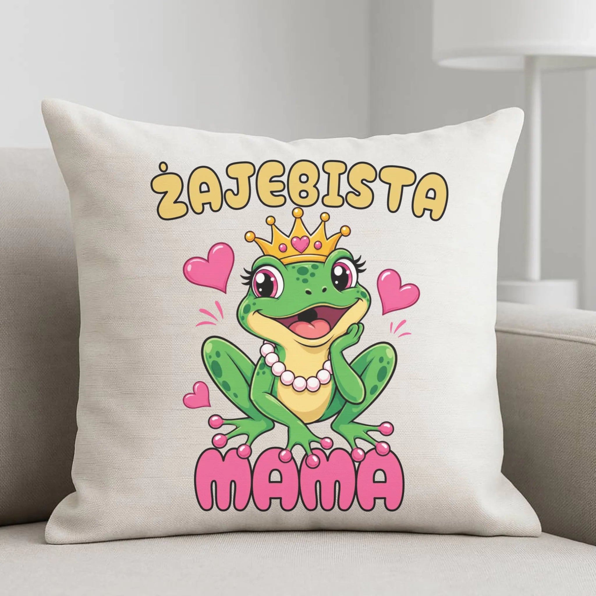 Poduszka dla mamy - Żajebista Mama DM50 - StoryCups.pl