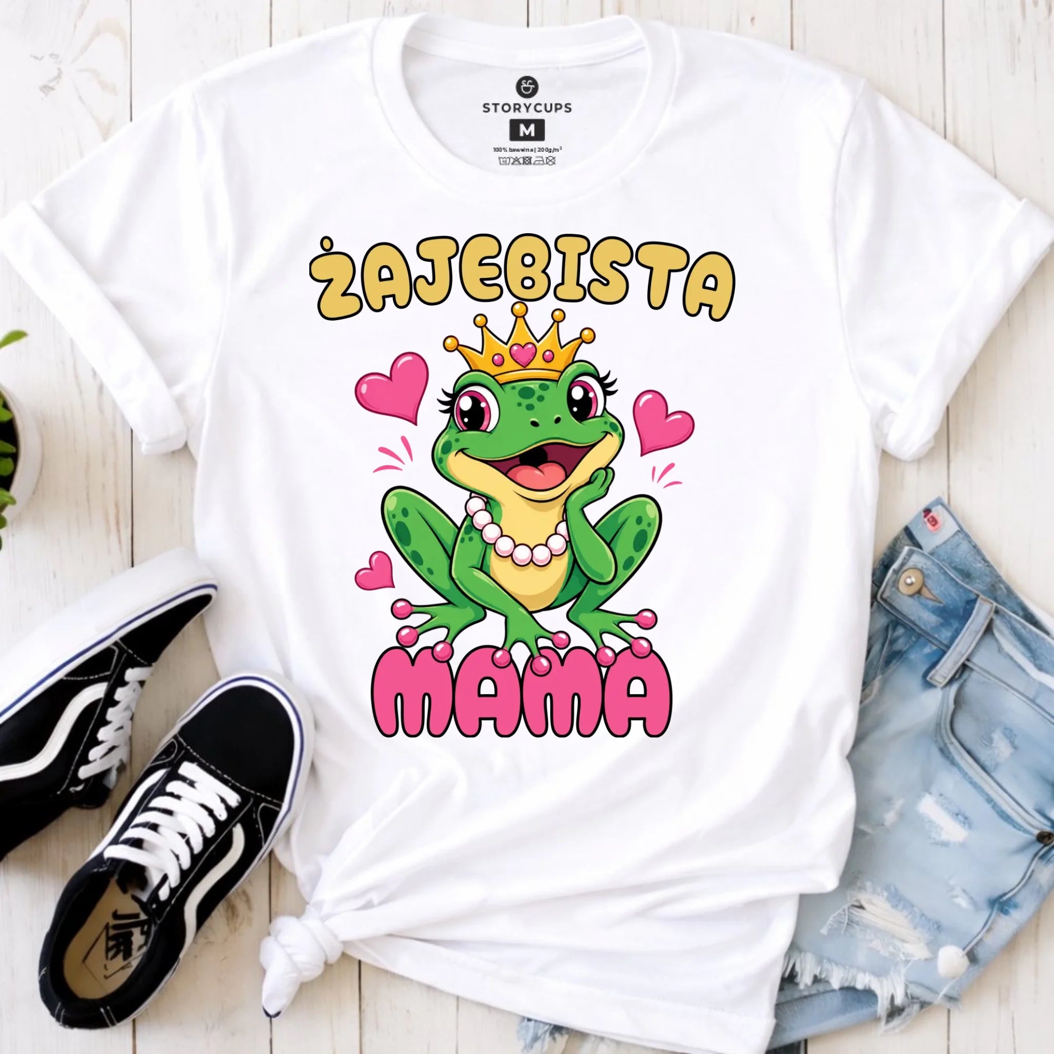 Koszulka dla mamy - Żajebista Mama DM50 - StoryCups.pl