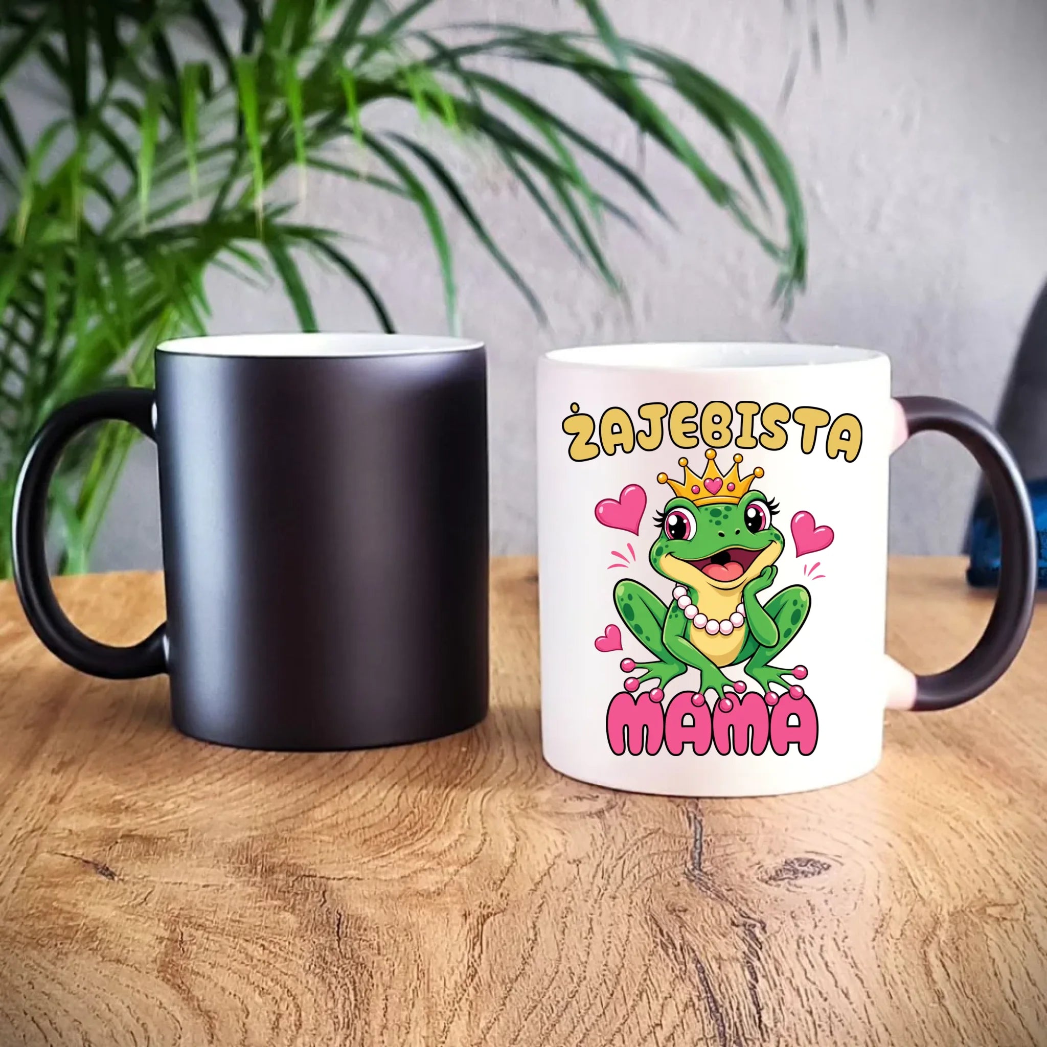 Kubek magiczny dla mamy - Żajebista Mama DM50 - StoryCups.pl