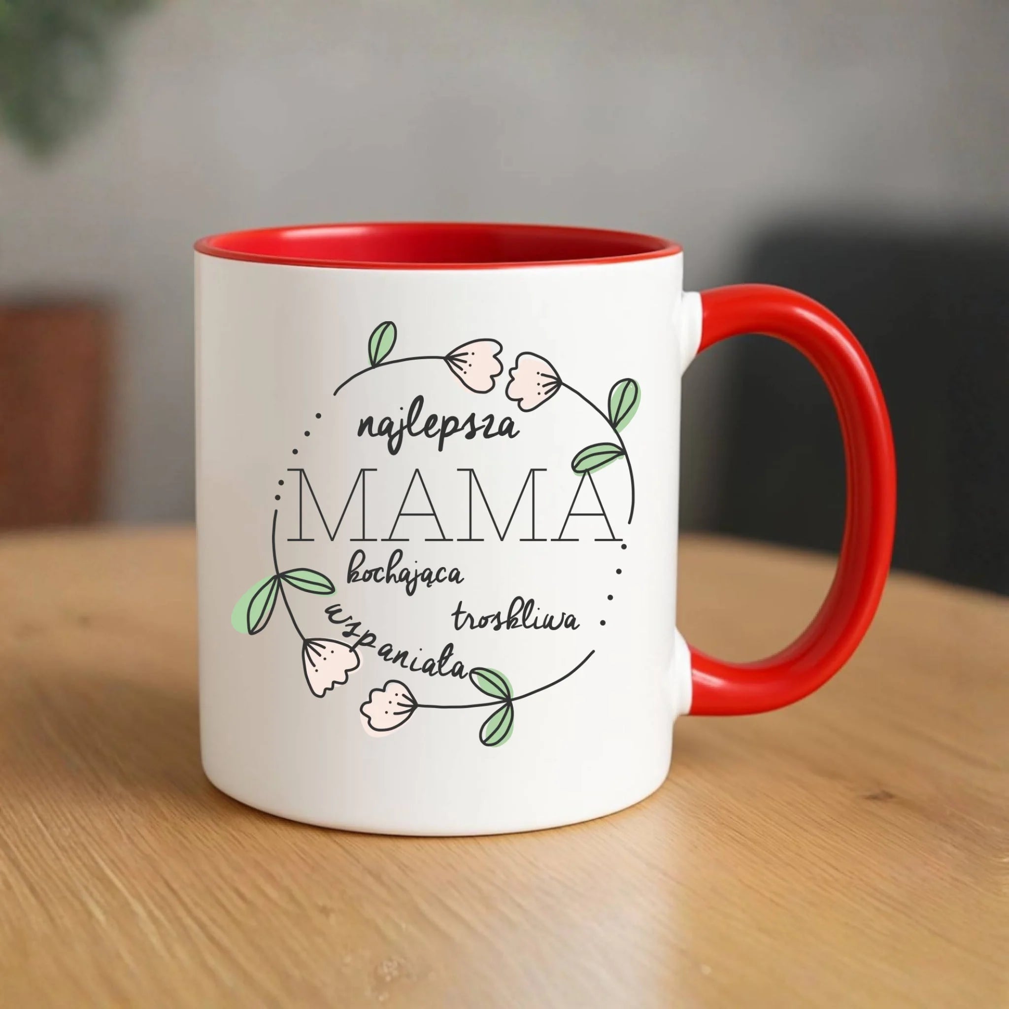 Kubek dla mamy - Mama kochająca i troskliwa DM51 - StoryCups.pl