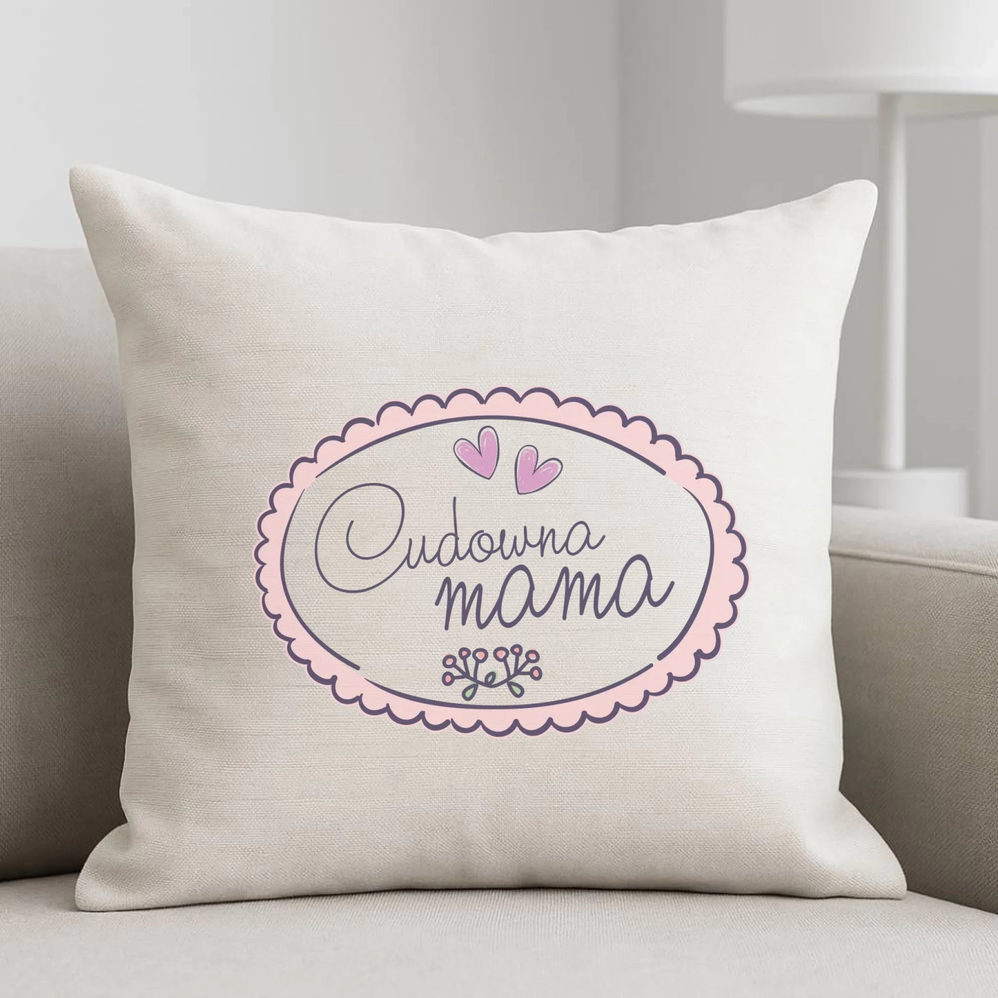 Poduszka dla mamy - Cudowna mama DM52 - StoryCups.pl