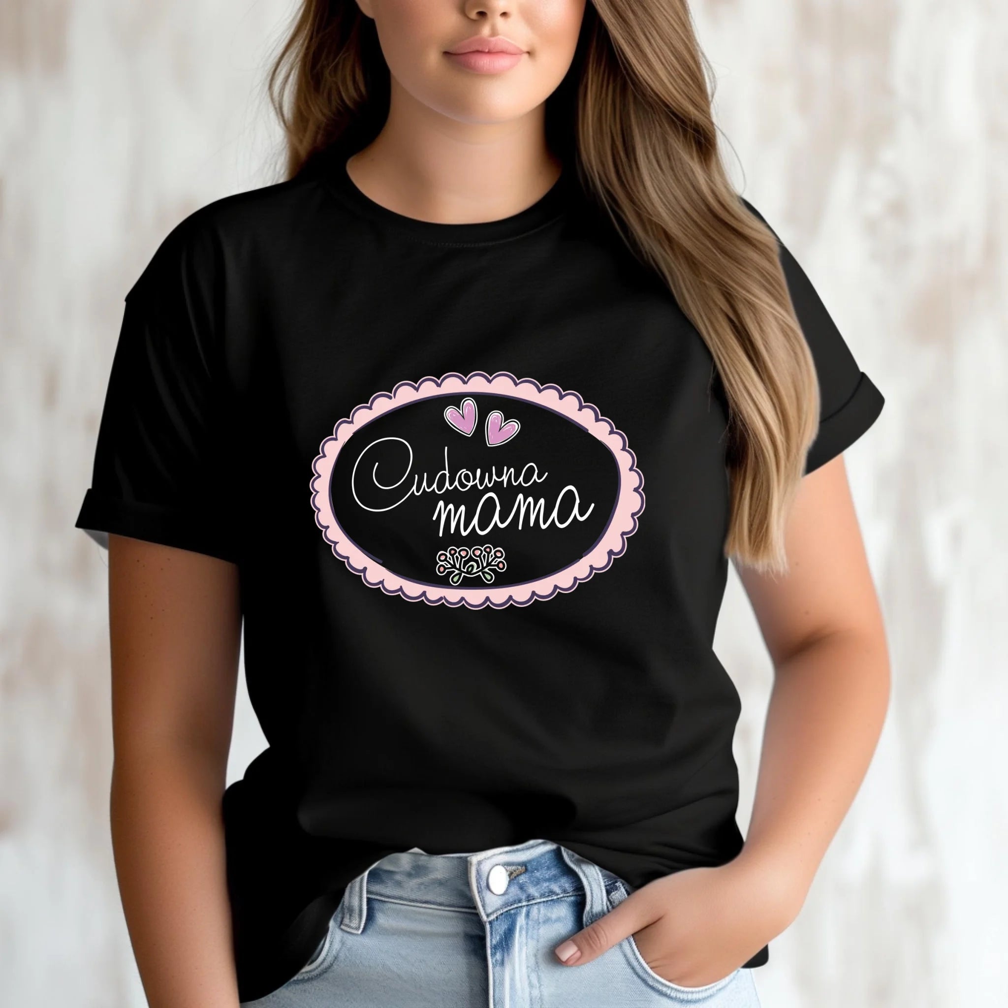 Koszulka dla mamy - Cudowna mama DM52 - StoryCups.pl