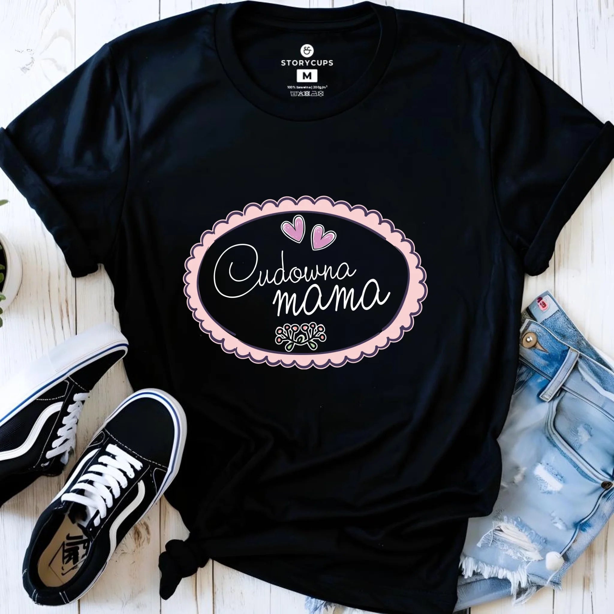 Koszulka dla mamy - Cudowna mama DM52 - StoryCups.pl
